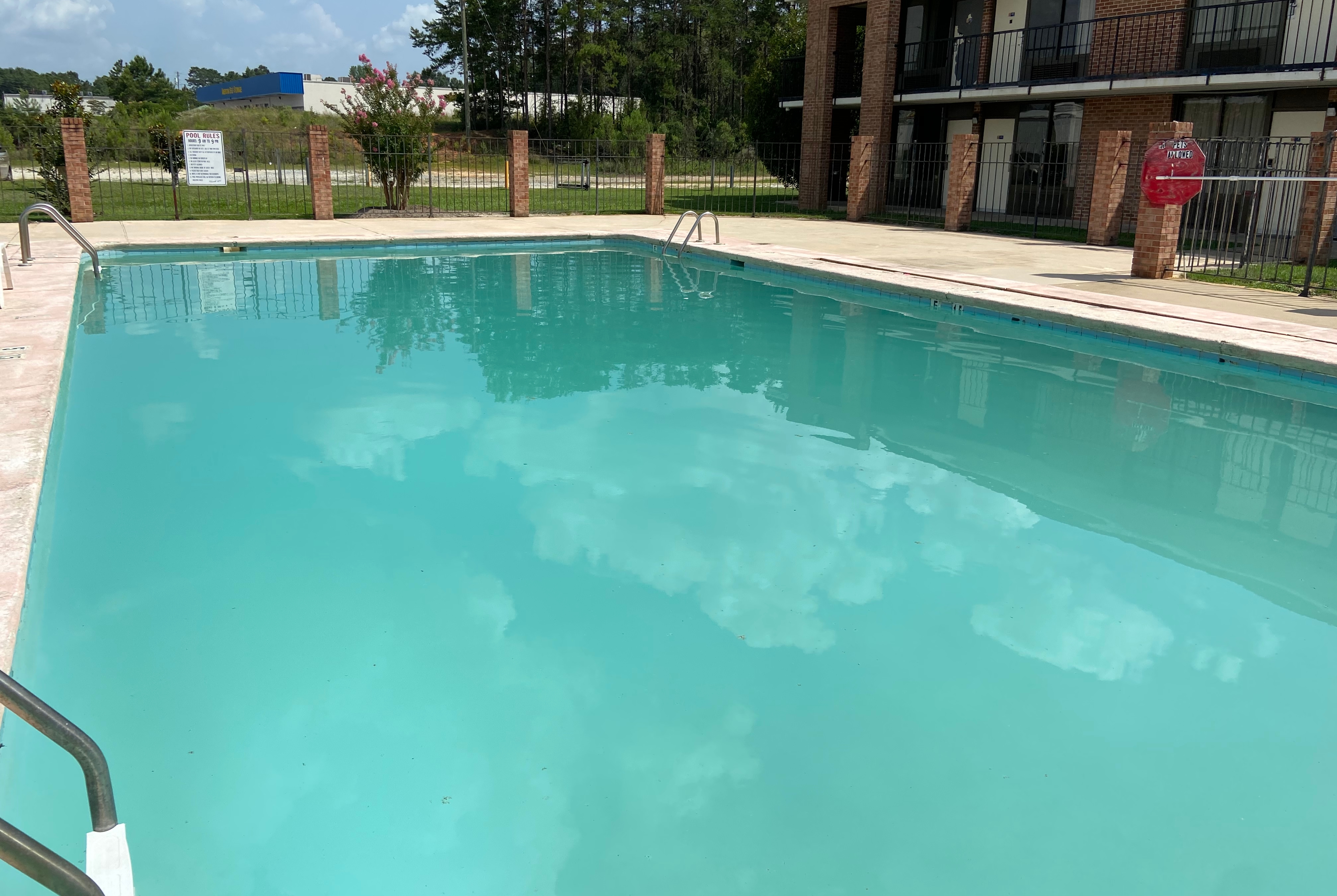Pool at the Days Inn by Wyndham Ozark in Ozark, Alabama