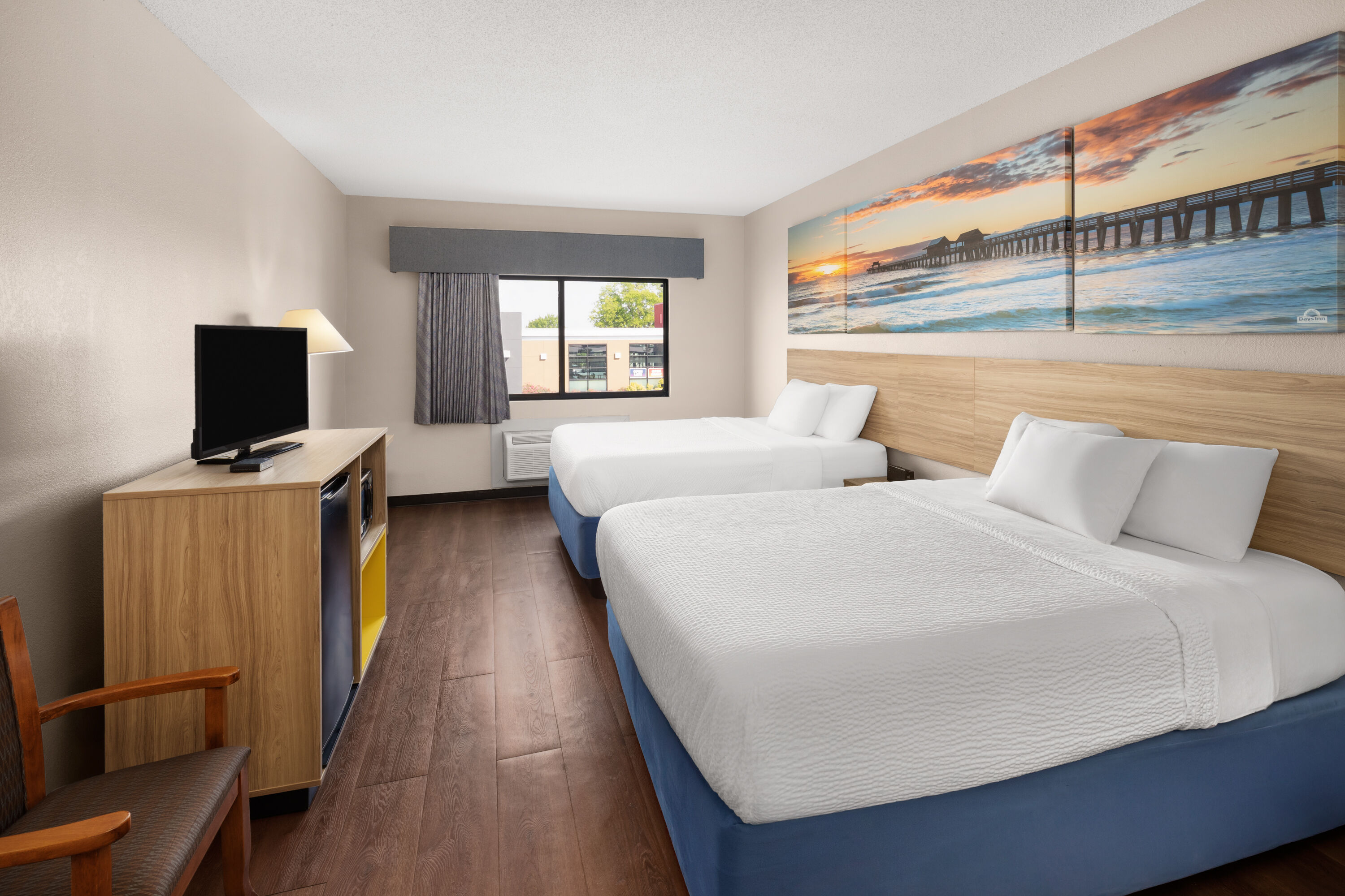 Guest room at the Days Inn by Wyndham Phenix City Near Fort Benning in Phenix City, Alabama