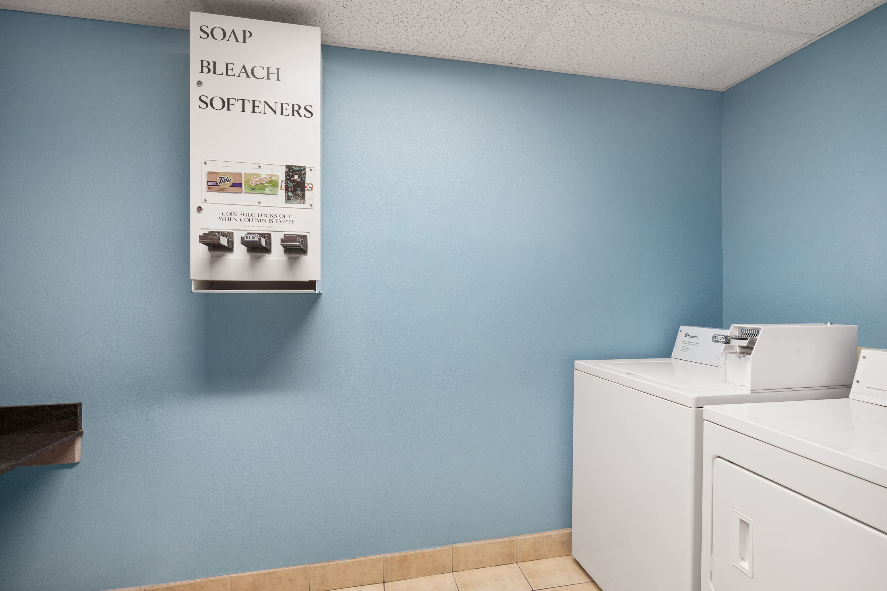 Laundry facilities at Days Inn by Wyndham Phenix City Near Fort Benning in Phenix City, Alabama
