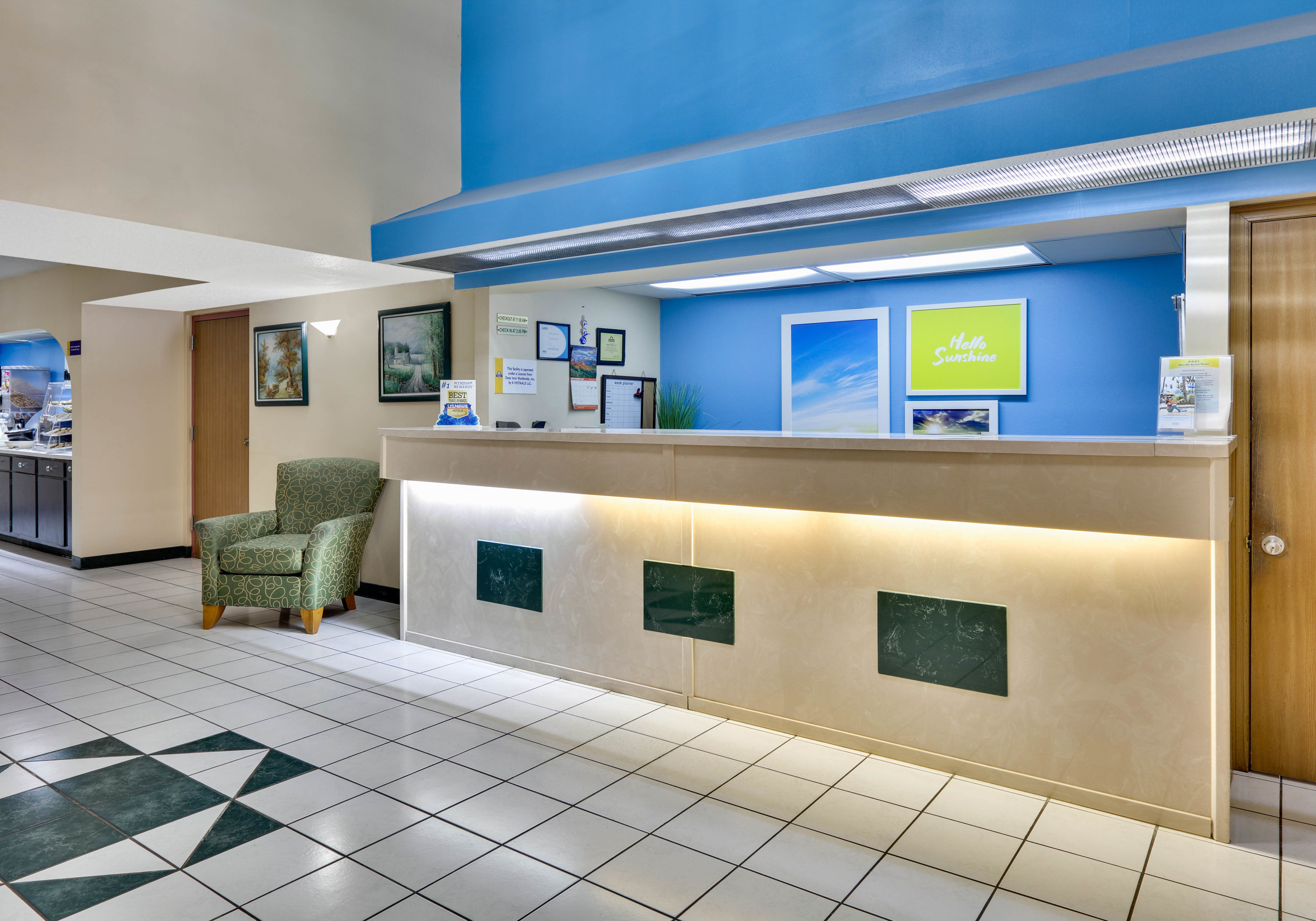 Days Inn & Suites by Wyndham Bentonville reception in Bentonville, Arkansas