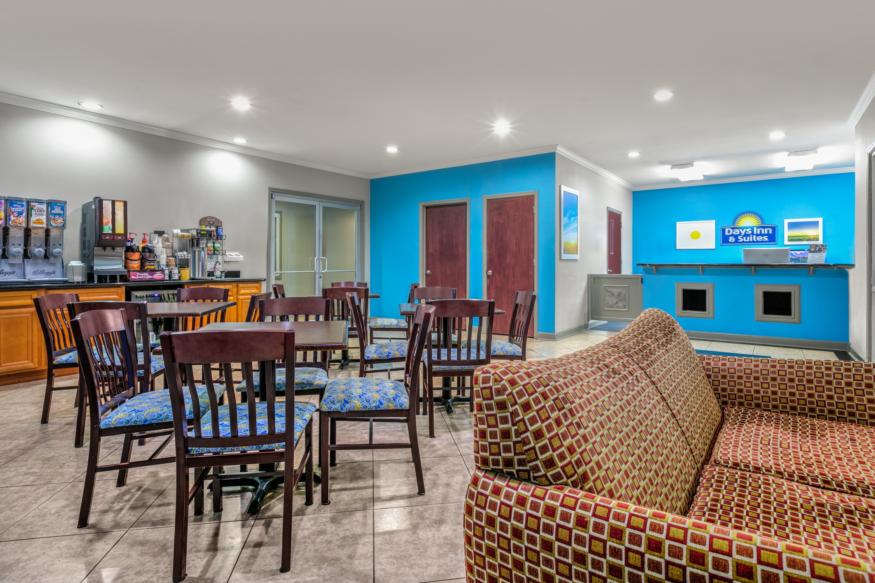 Free breakfast at Days Inn & Suites by Wyndham Cabot in Cabot, Arkansas