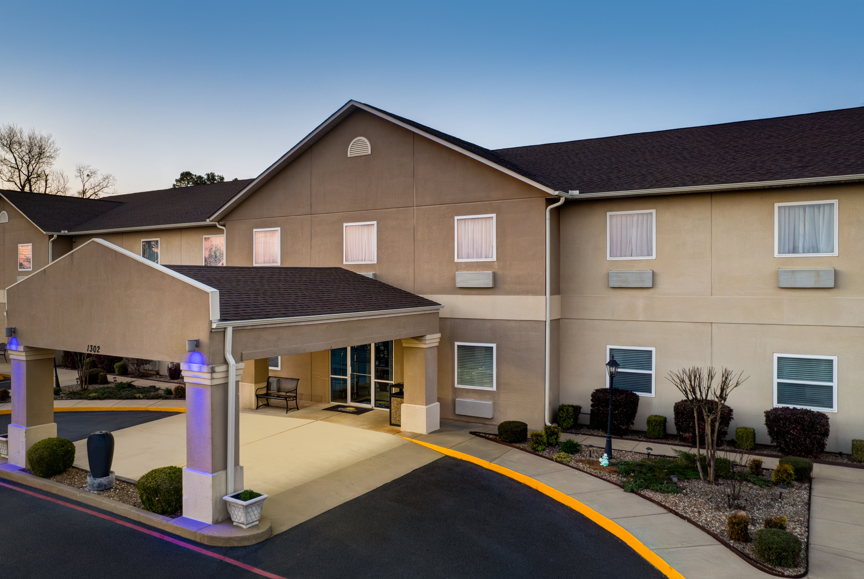 Exterior of Days Inn & Suites by Wyndham Cabot hotel in Cabot, Arkansas