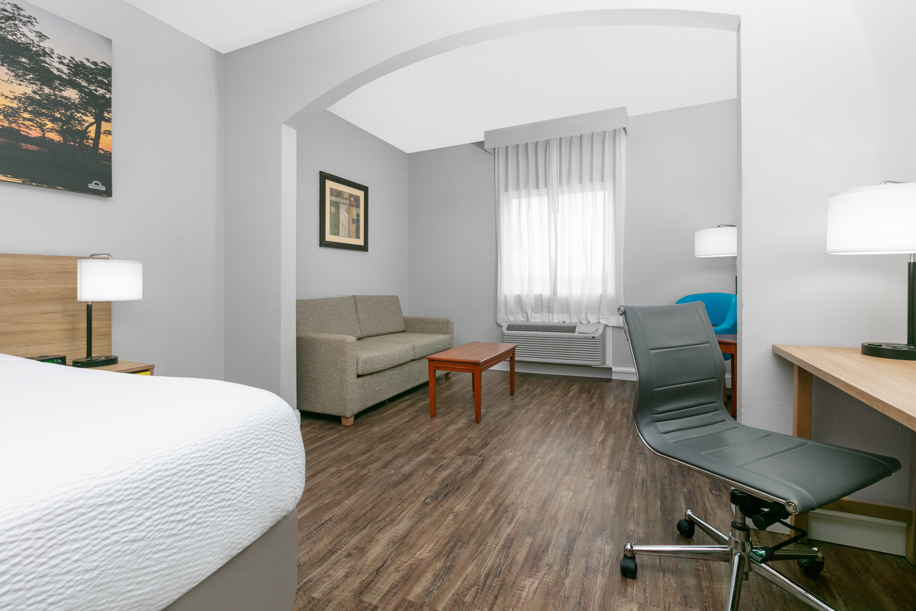 Guest room at the Days Inn & Suites by Wyndham Cabot in Cabot, Arkansas