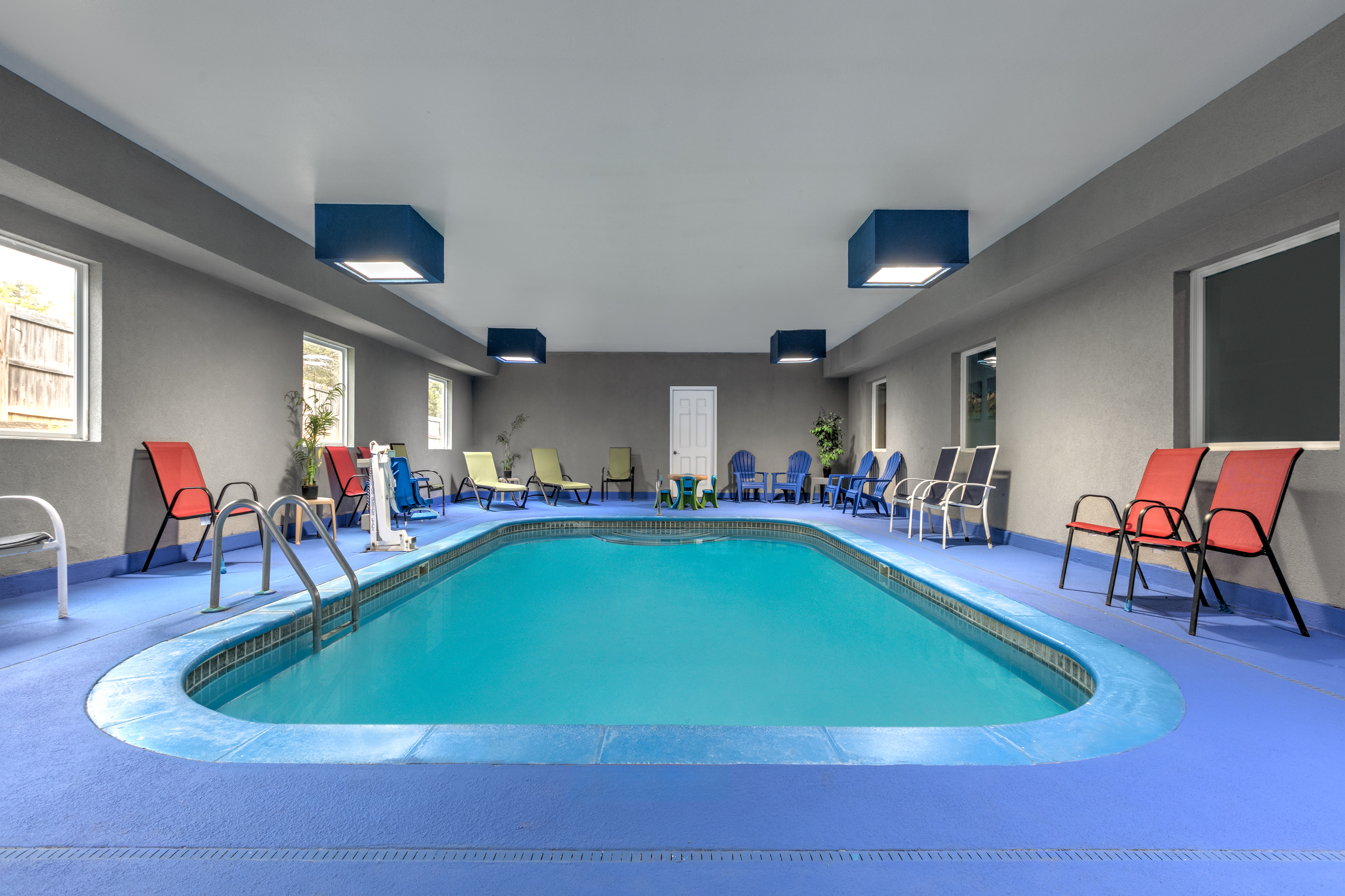 Indoor pool at the Days Inn & Suites by Wyndham Cabot in Cabot, Arkansas