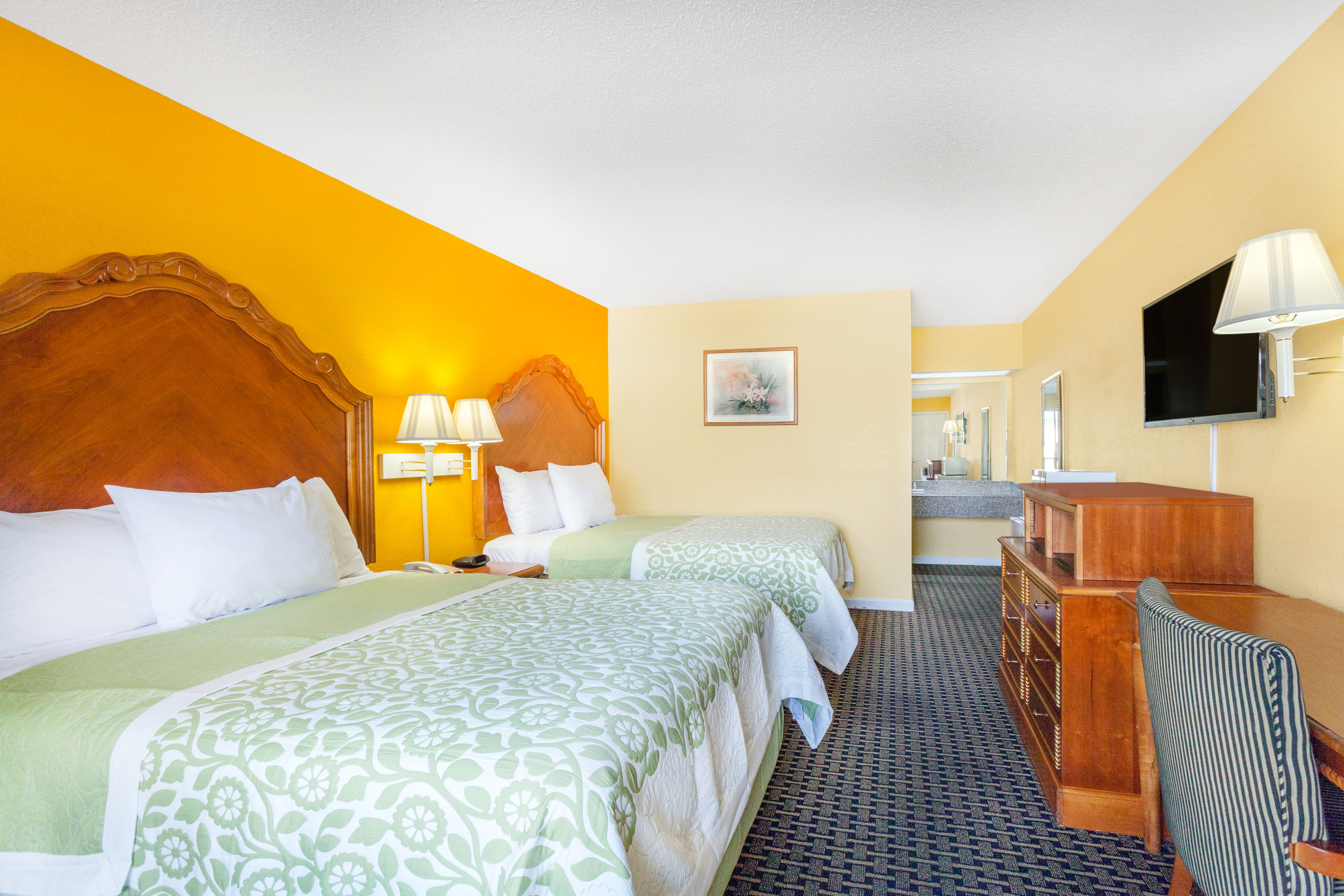 Guest room at the Days Inn by Wyndham Jacksonville in Jacksonville, Arkansas