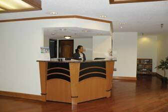 Days Inn & Suites Little Rock Airport hotel lobby in Little Rock, Arkansas