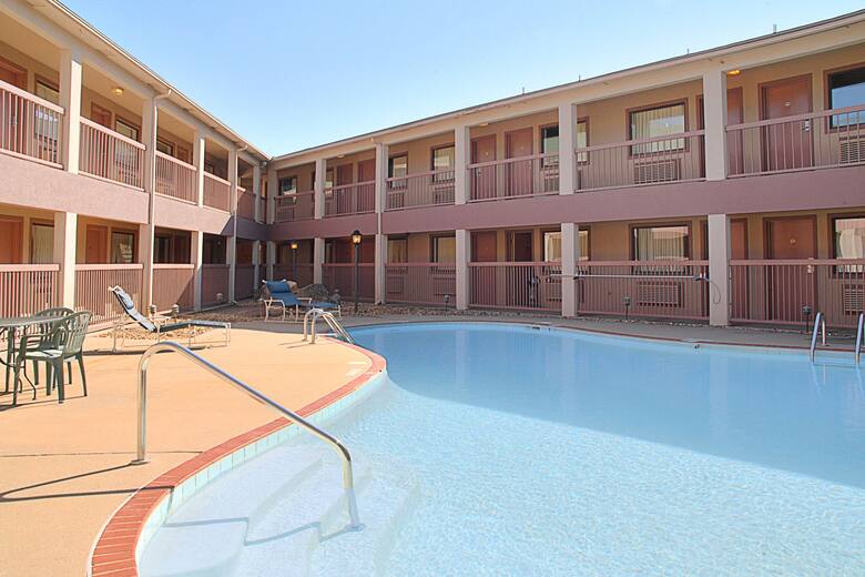 Pool at the Days Inn & Suites Little Rock Airport in Little Rock, Arkansas