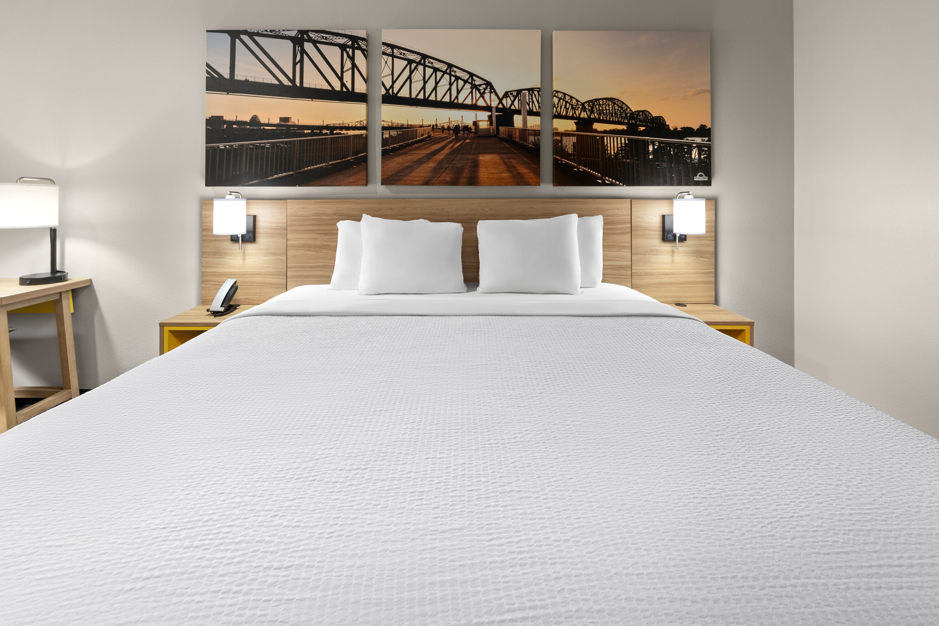 Guest room at the Days Inn by Wyndham North Little Rock/ Maumelle in North Little Rock, Arkansas