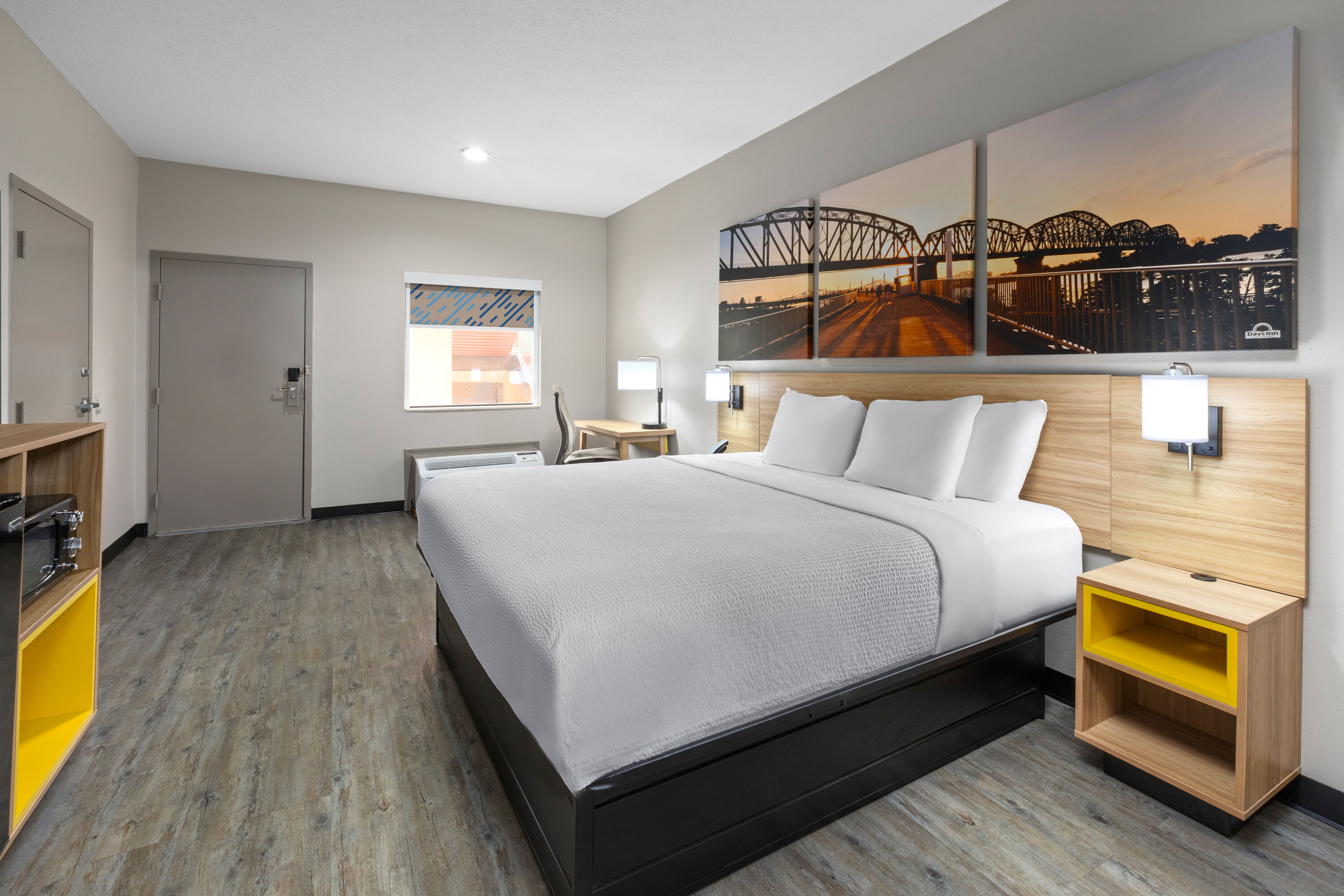 Guest room at the Days Inn by Wyndham North Little Rock/ Maumelle in North Little Rock, Arkansas