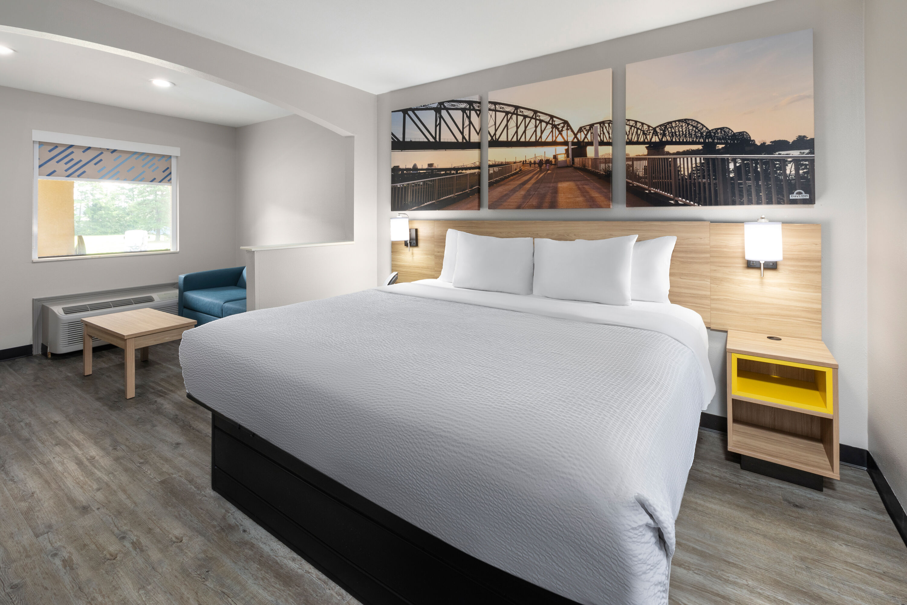 Guest room at the Days Inn by Wyndham North Little Rock/ Maumelle in North Little Rock, Arkansas