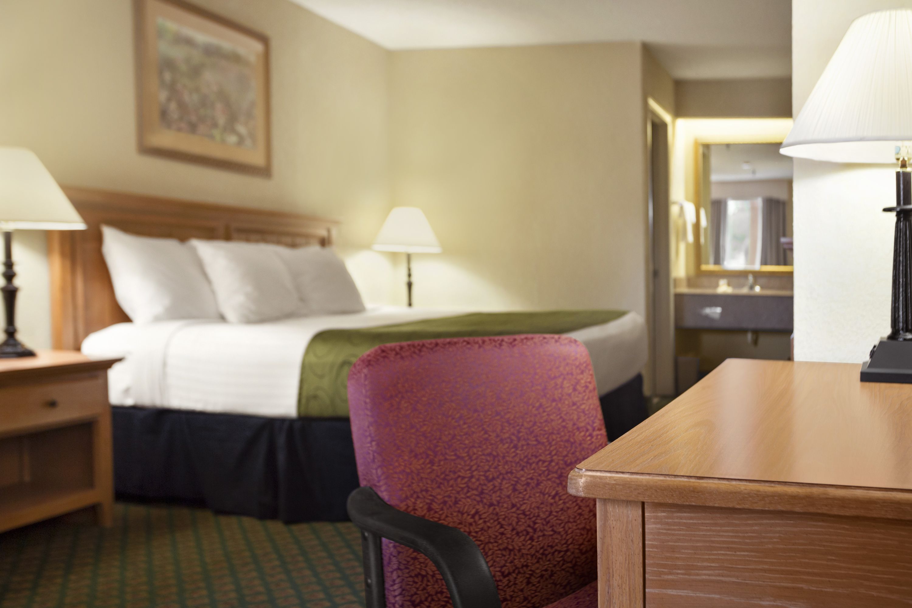 Guest room at the Days Inn & Suites by Wyndham Stuttgart in Stuttgart, Arkansas