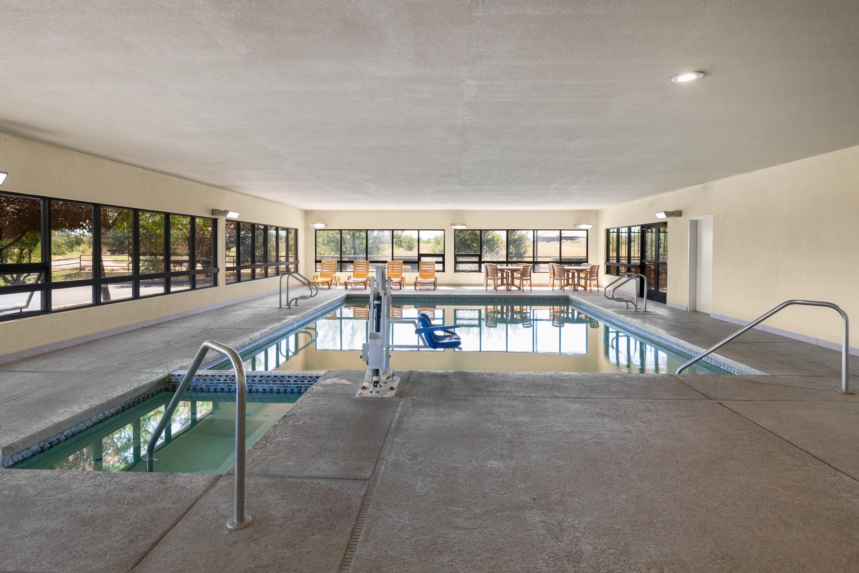 Indoor pool at the Days Inn by Wyndham Chino Valley in Chino Valley, Arizona