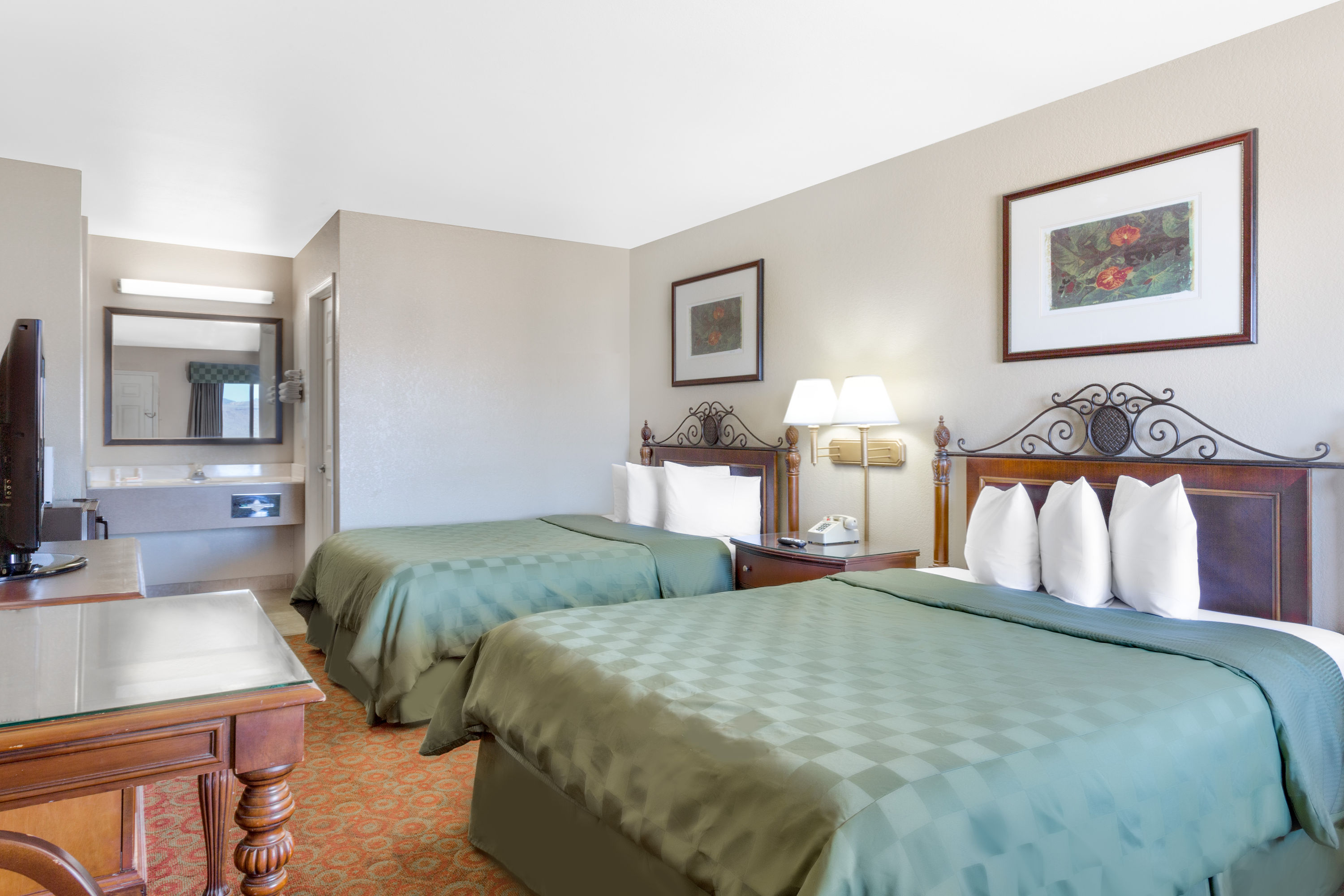 Guest room at the Days Inn by Wyndham Kingman East in Kingman, Arizona