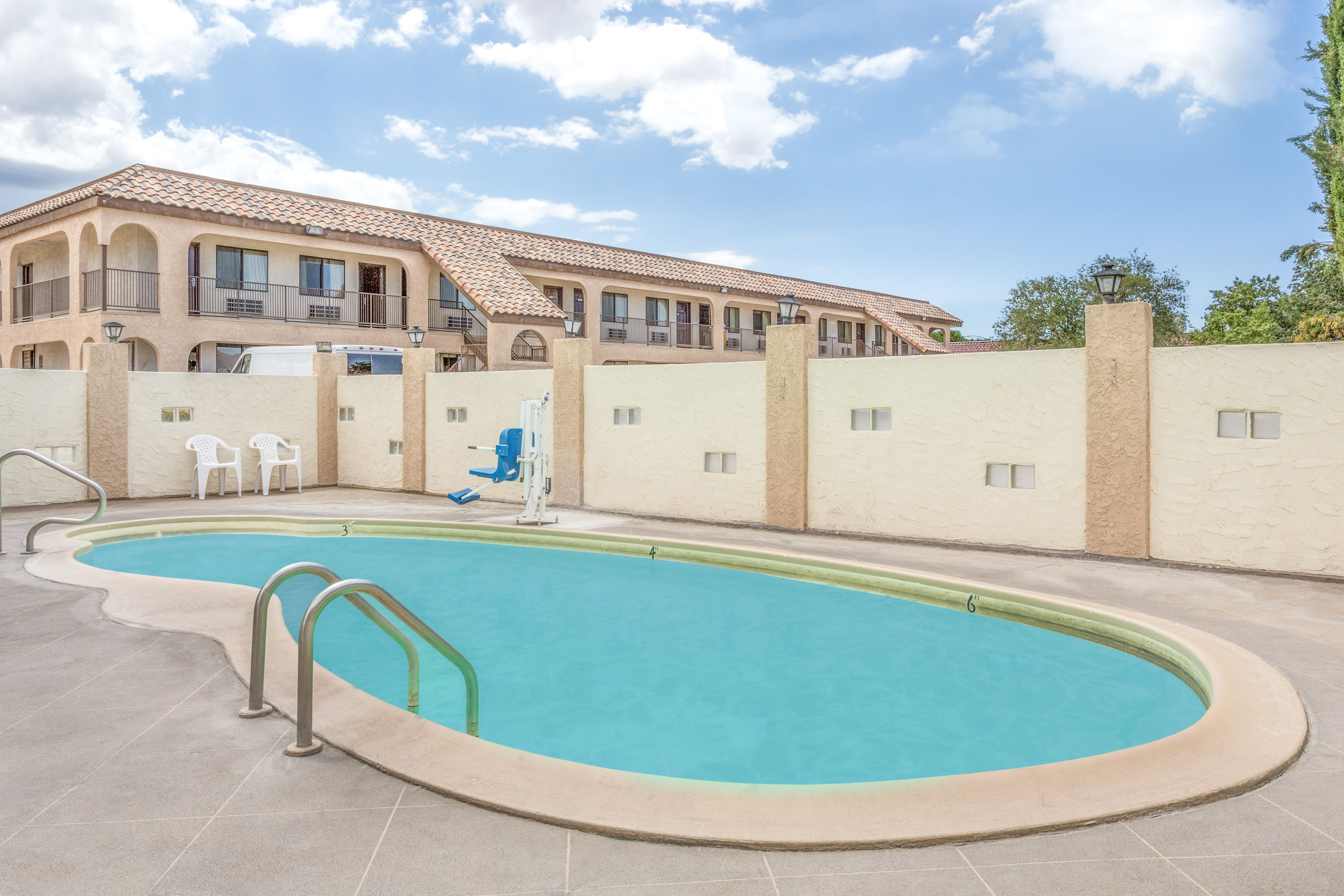 Pool at the Days Inn by Wyndham Kingman East in Kingman, Arizona