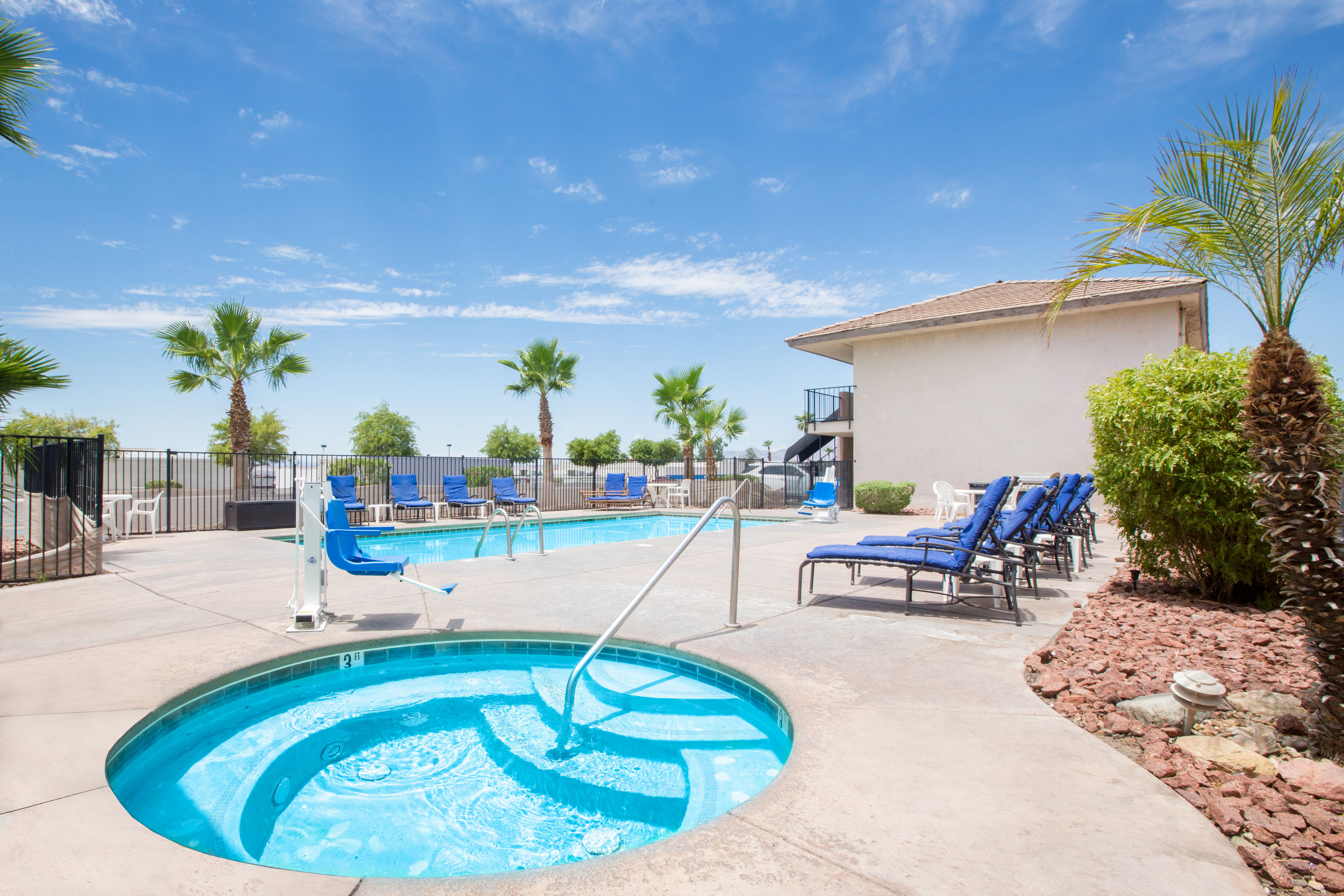 Hot tub at the Days Inn by Wyndham Lake Havasu in Lake Havasu City, Arizona