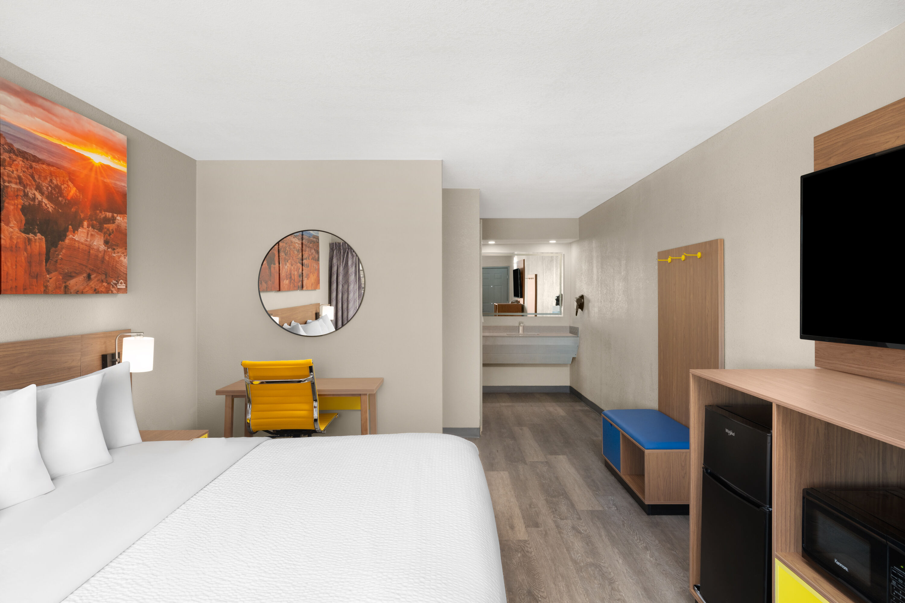 Guest room at the Days Inn by Wyndham Safford in Safford, Arizona