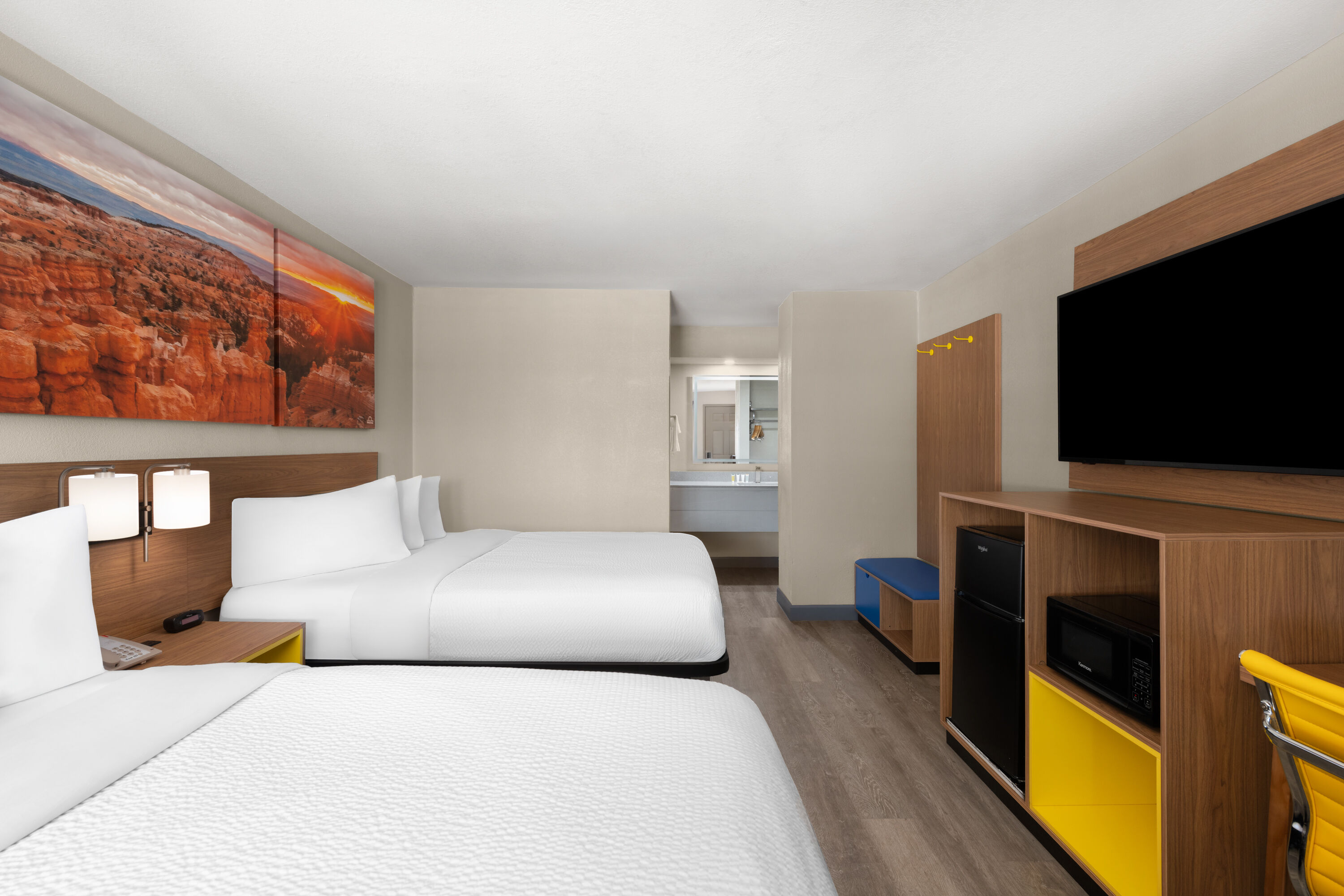 Guest room at the Days Inn by Wyndham Safford in Safford, Arizona