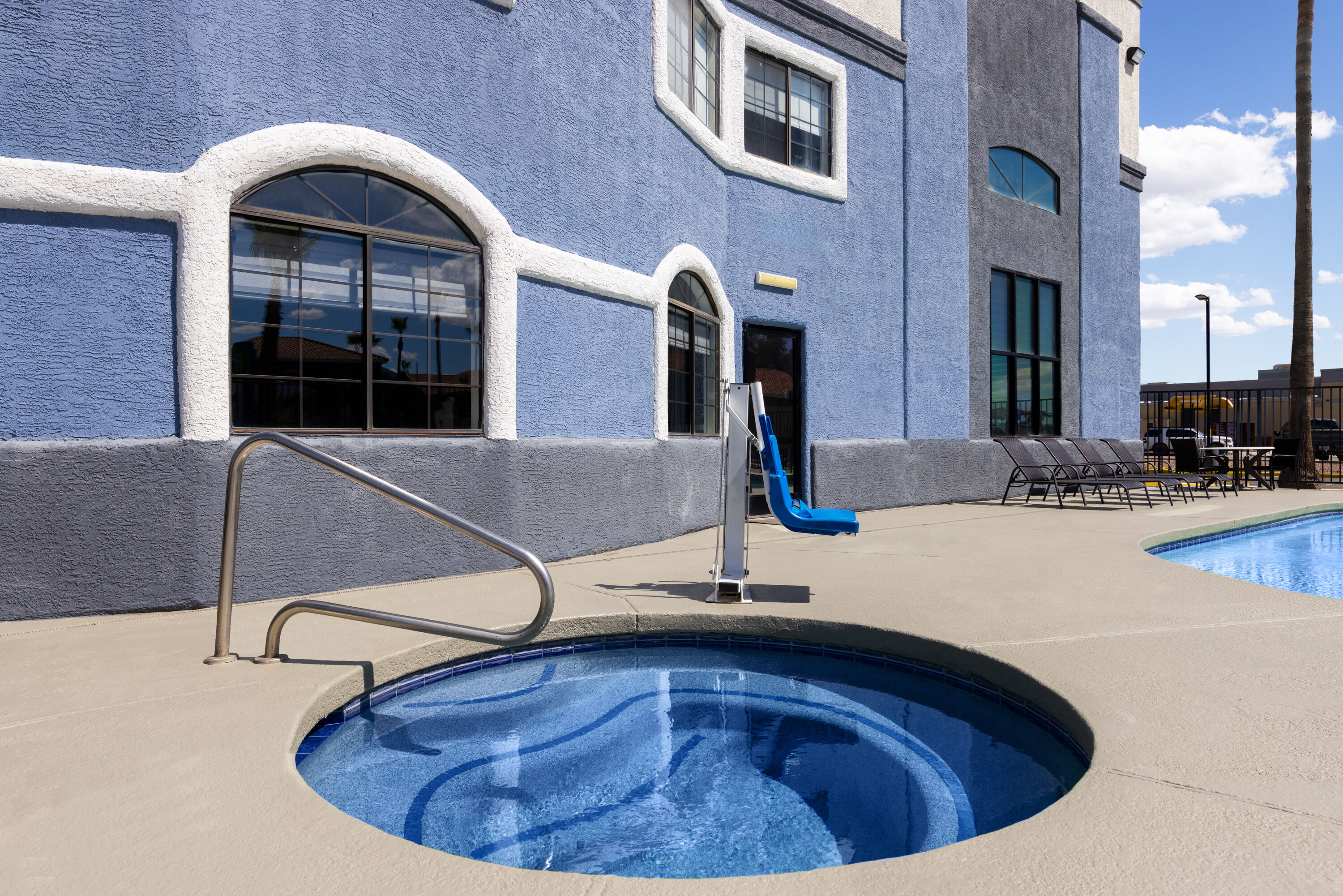 Hot tub at the Days Inn & Suites by Wyndham Tucson/Marana in Tucson, Arizona
