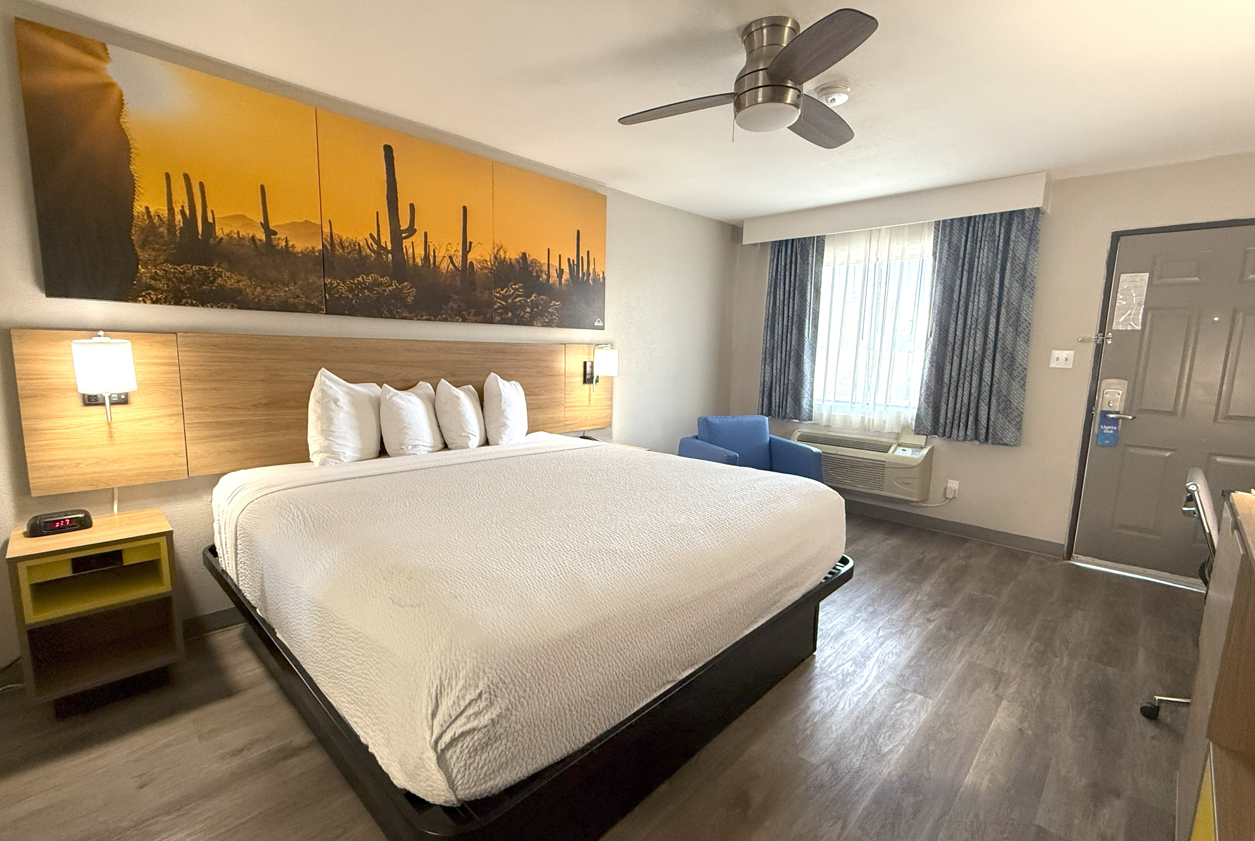 Guest room at the Days Inn by Wyndham Yuma in Yuma, Arizona