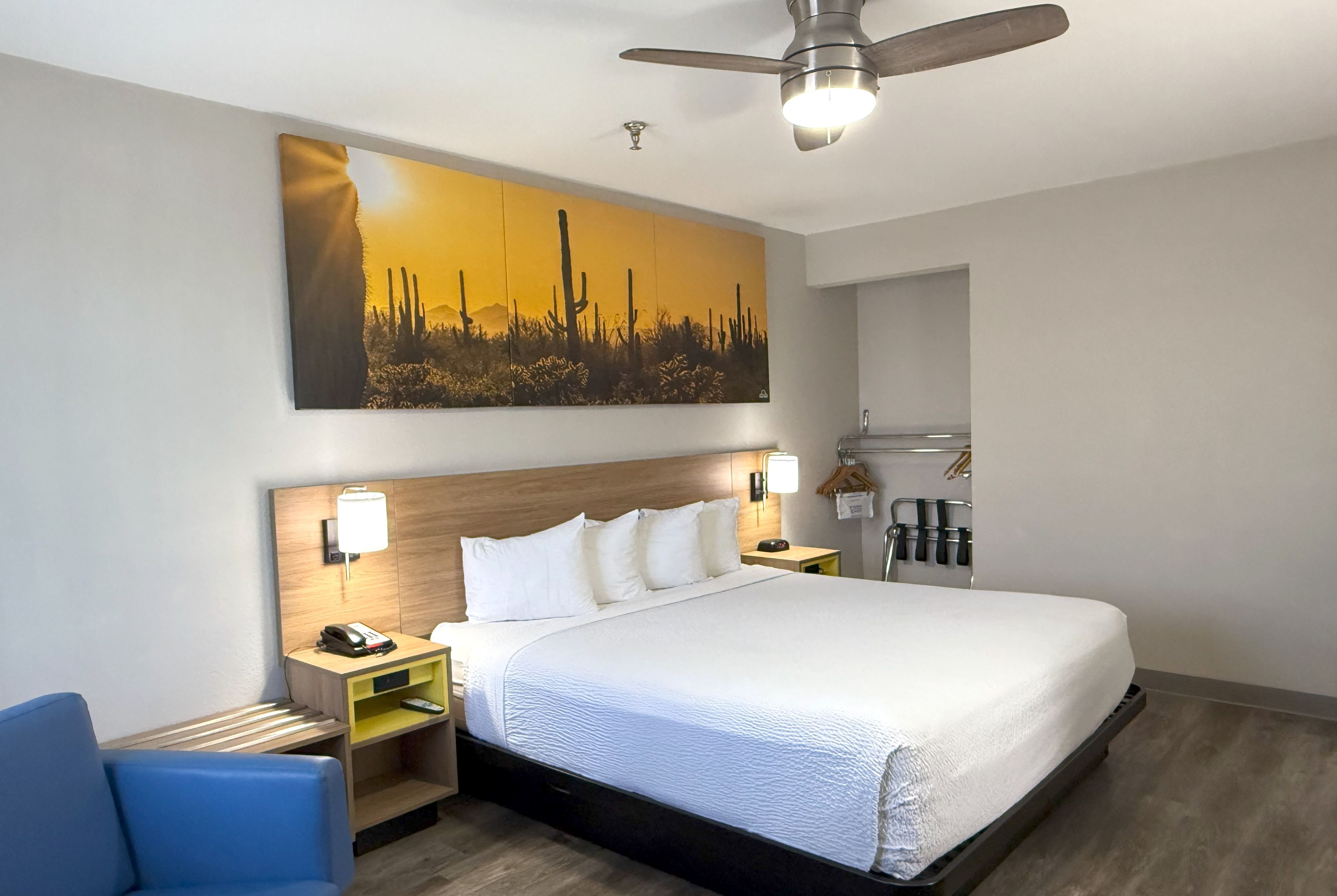 Guest room at the Days Inn by Wyndham Yuma in Yuma, Arizona