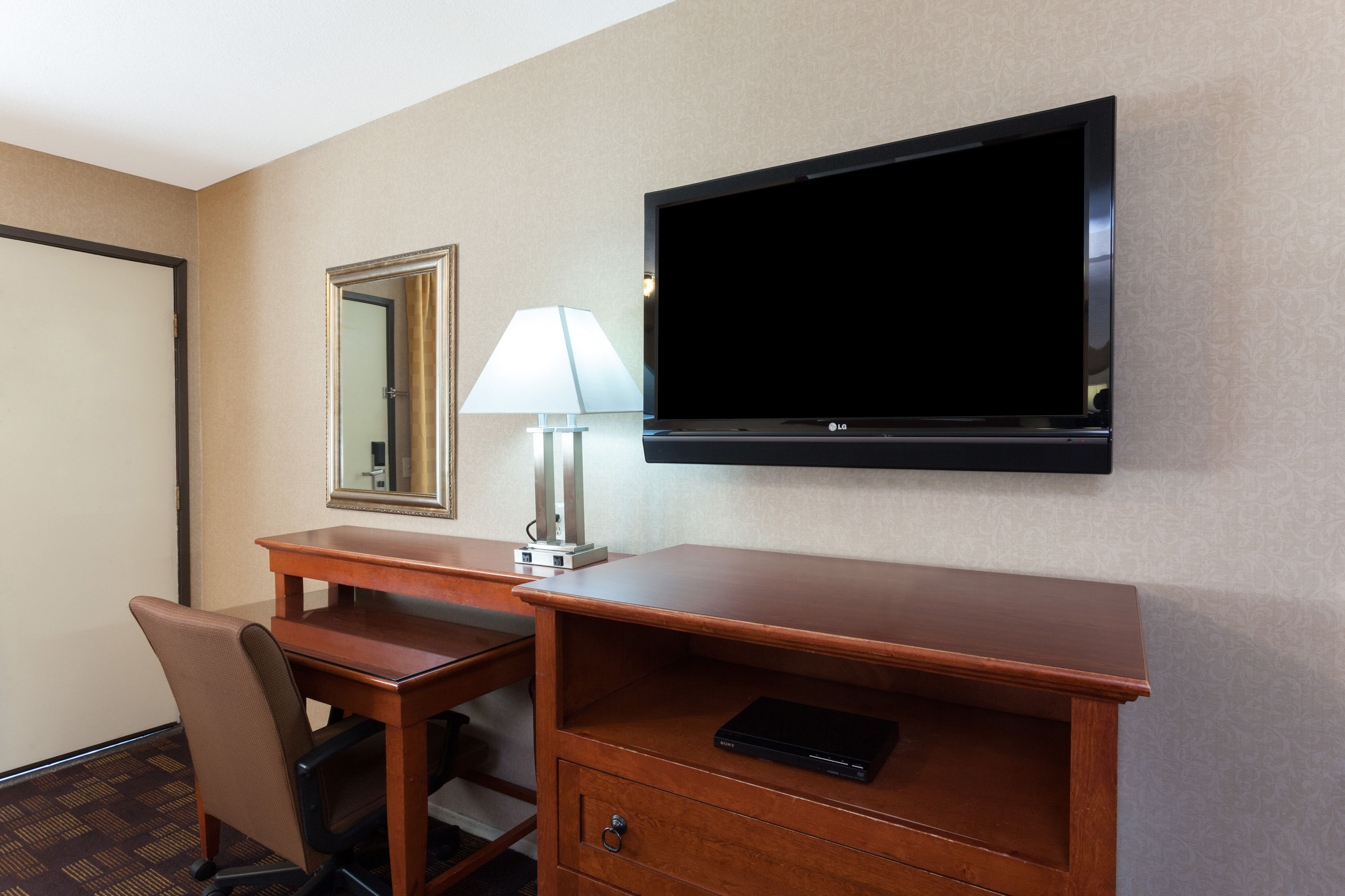 Guest room feature at the Days Inn by Wyndham Alhambra CA in Alhambra, California