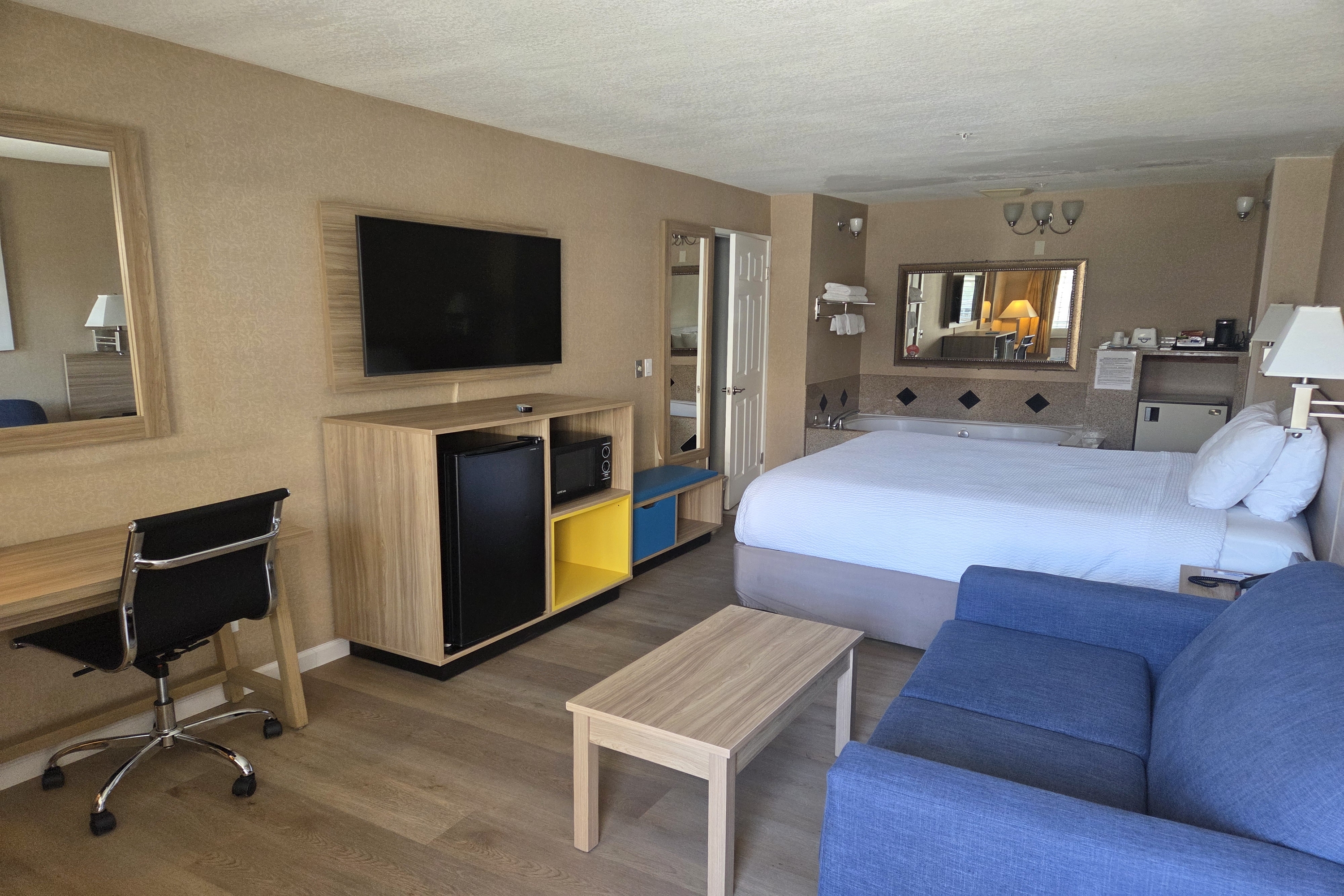 Guest room at the Days Inn by Wyndham Alhambra CA in Alhambra, California