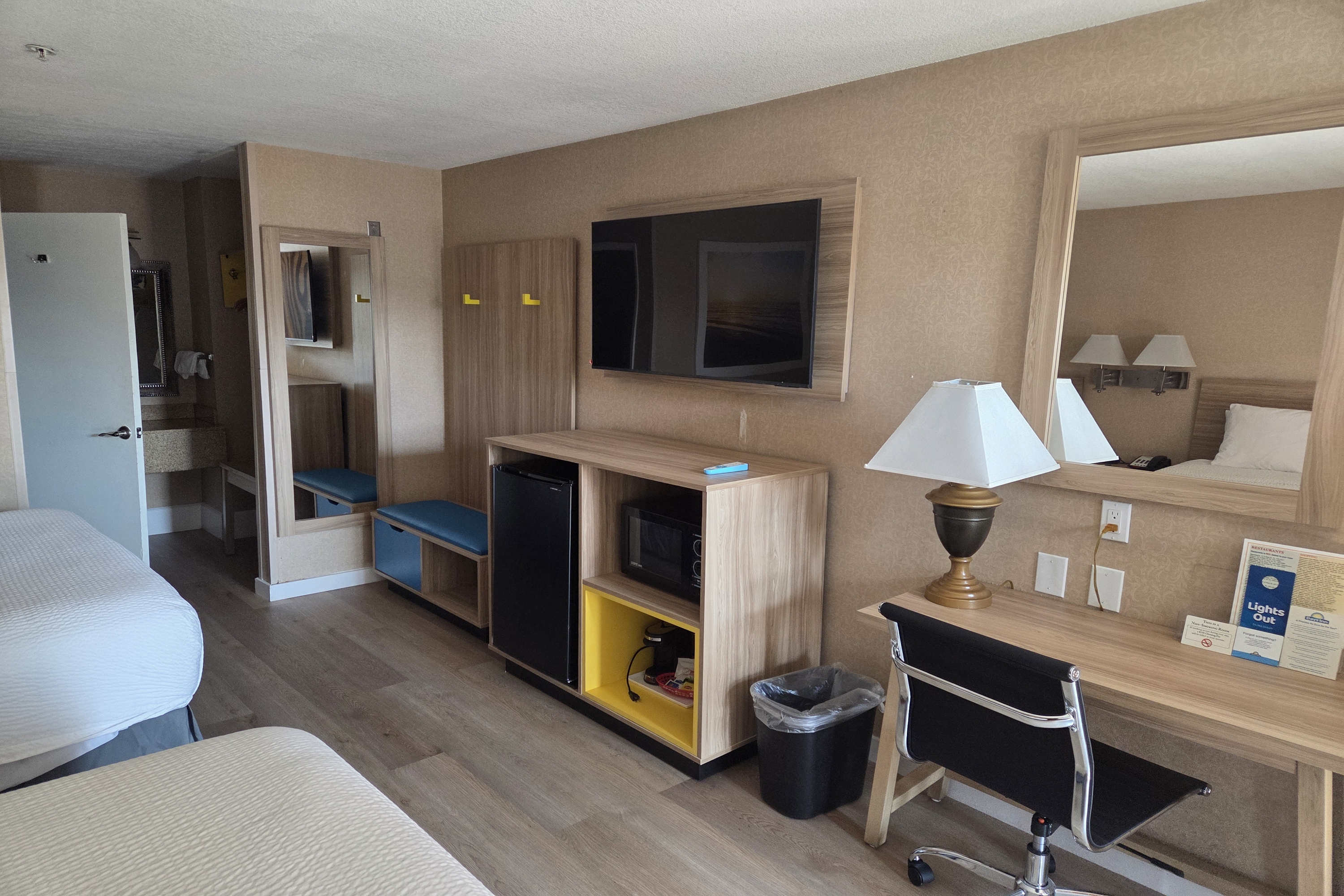 Guest room at the Days Inn by Wyndham Alhambra CA in Alhambra, California