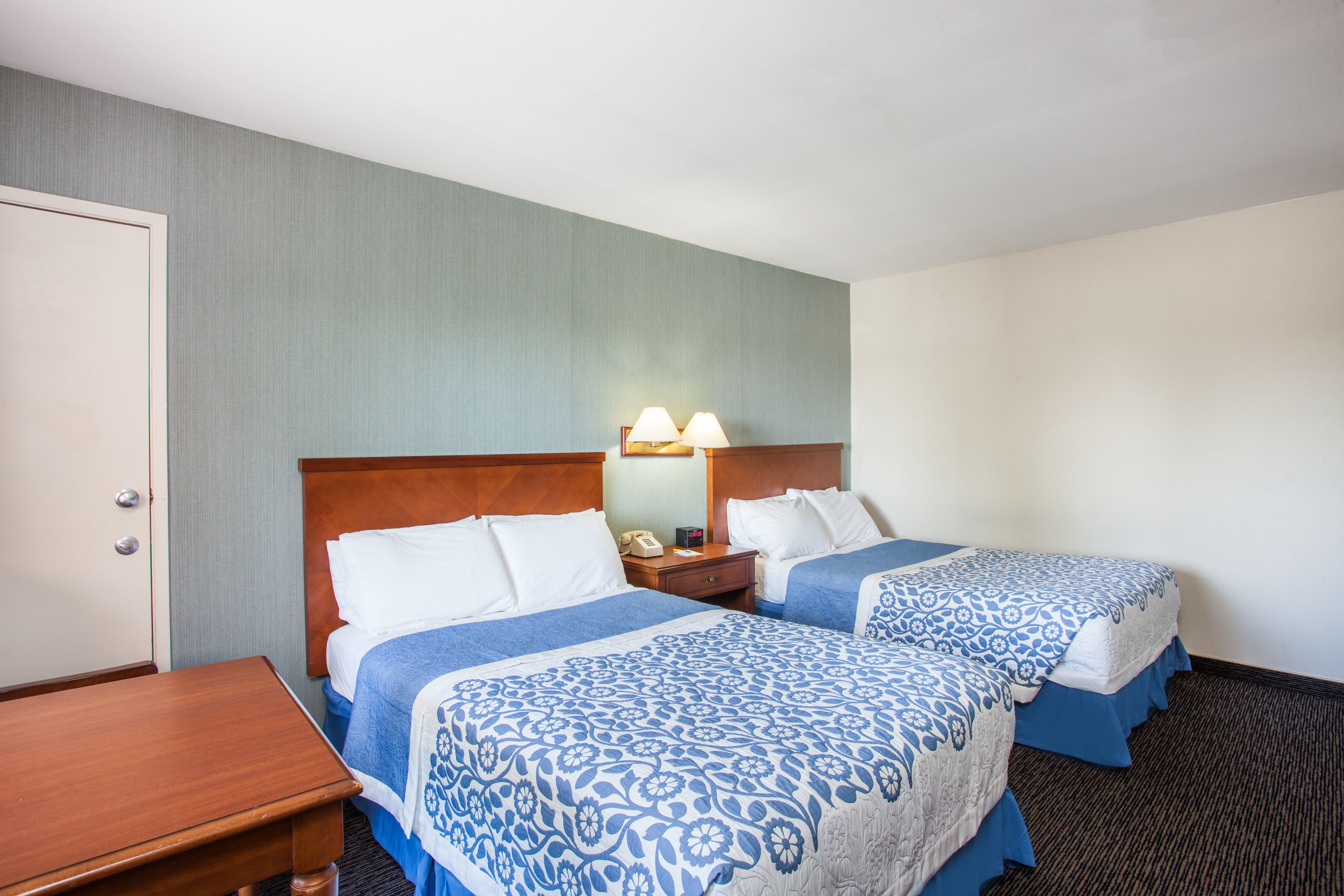 Guest room at the Days Inn by Wyndham Anaheim Near the Park in Anaheim, California