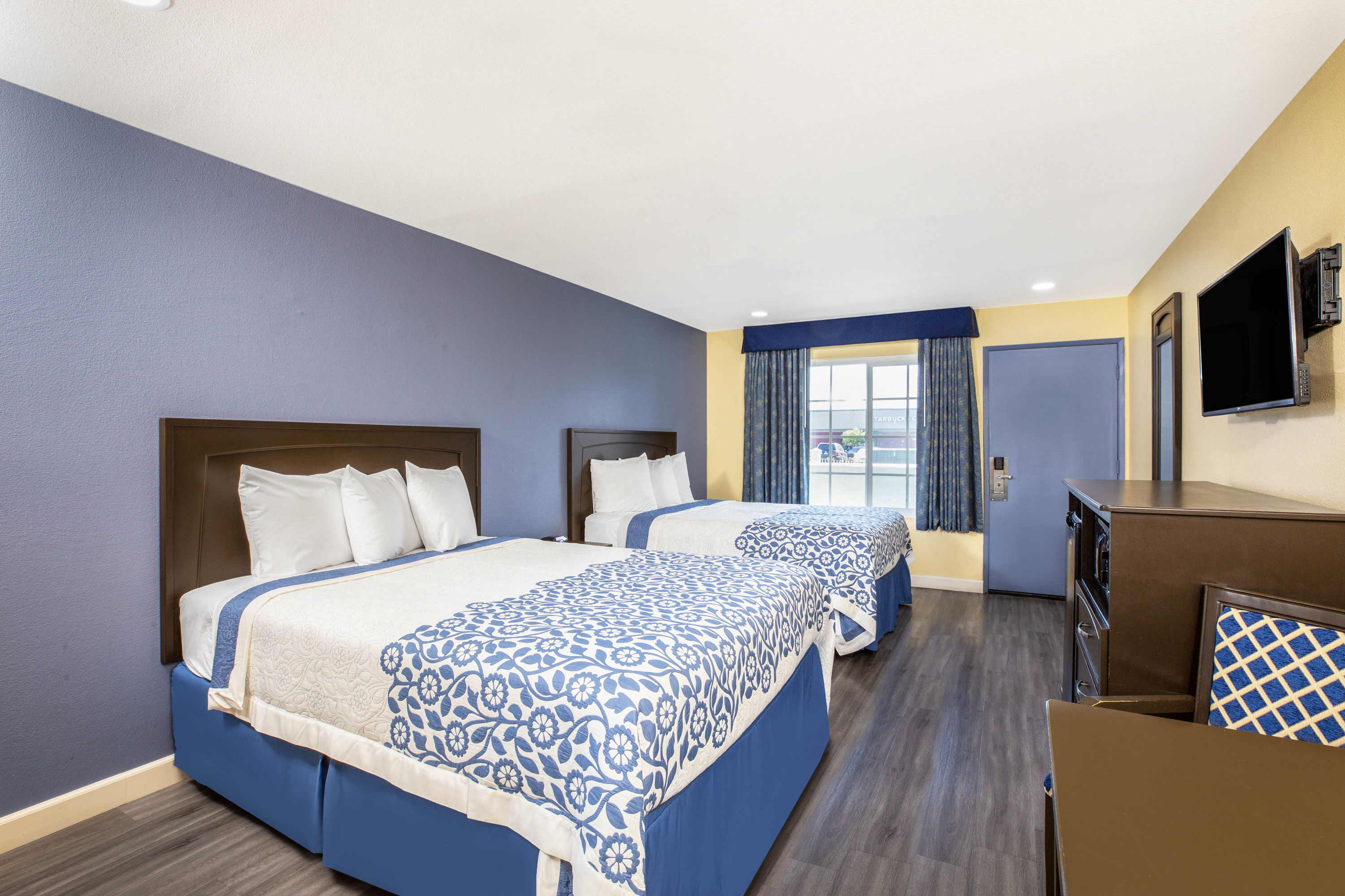 Guest room at the Days Inn by Wyndham Banning Casino/Outlet Mall in Banning, California