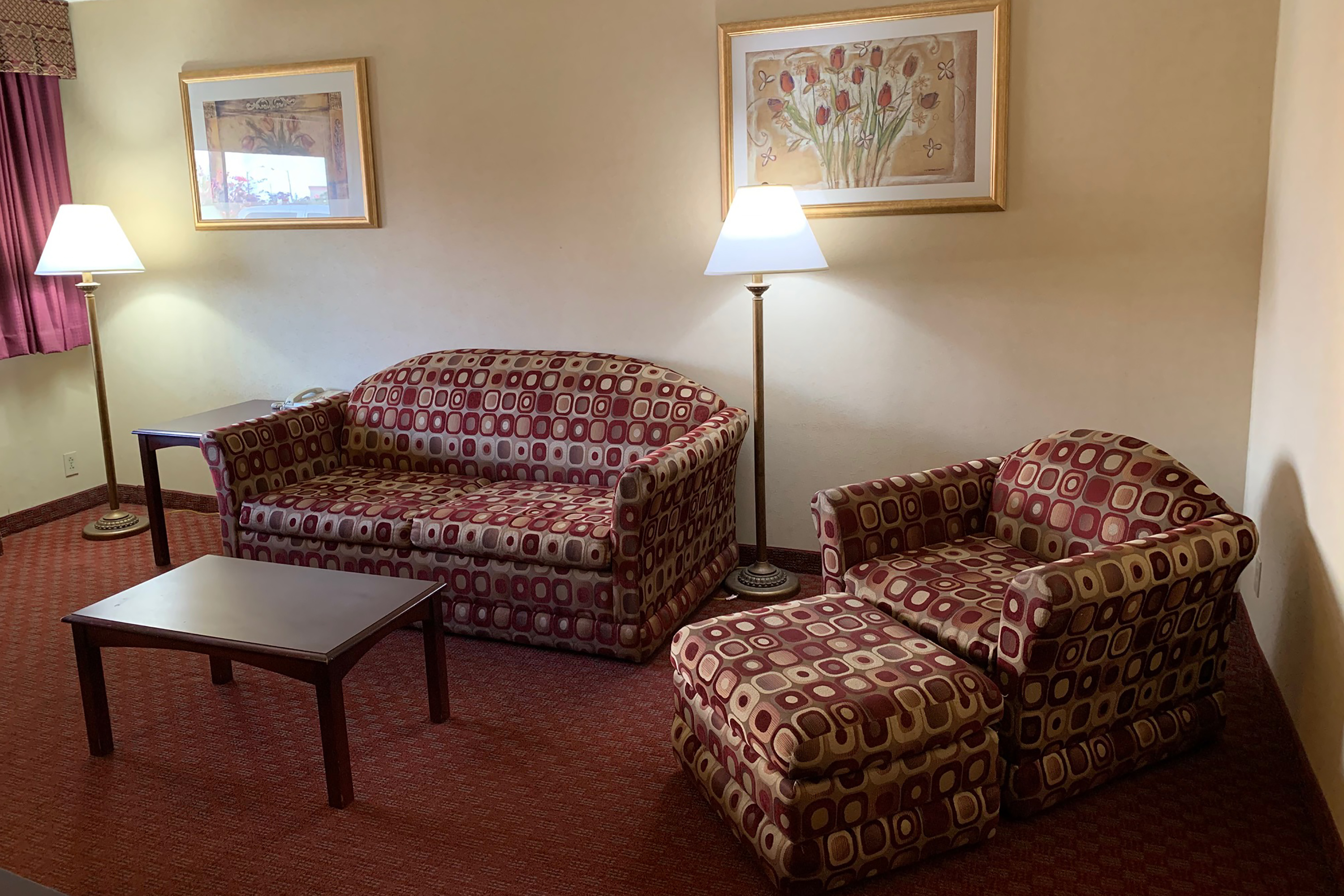 Guest room at the Days Inn by Wyndham Blythe in Blythe, California