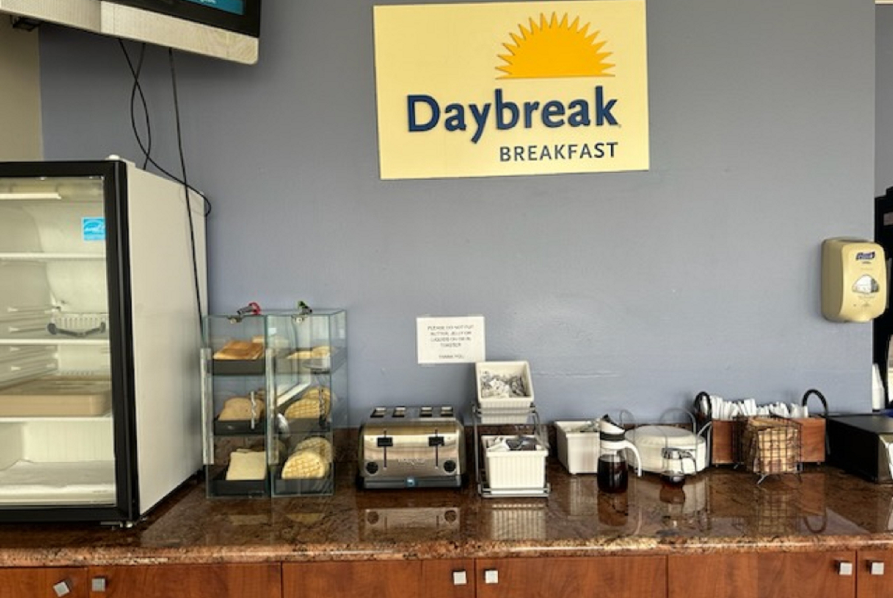 Free breakfast at Days Inn by Wyndham San Diego-East/El Cajon in El Cajon, California