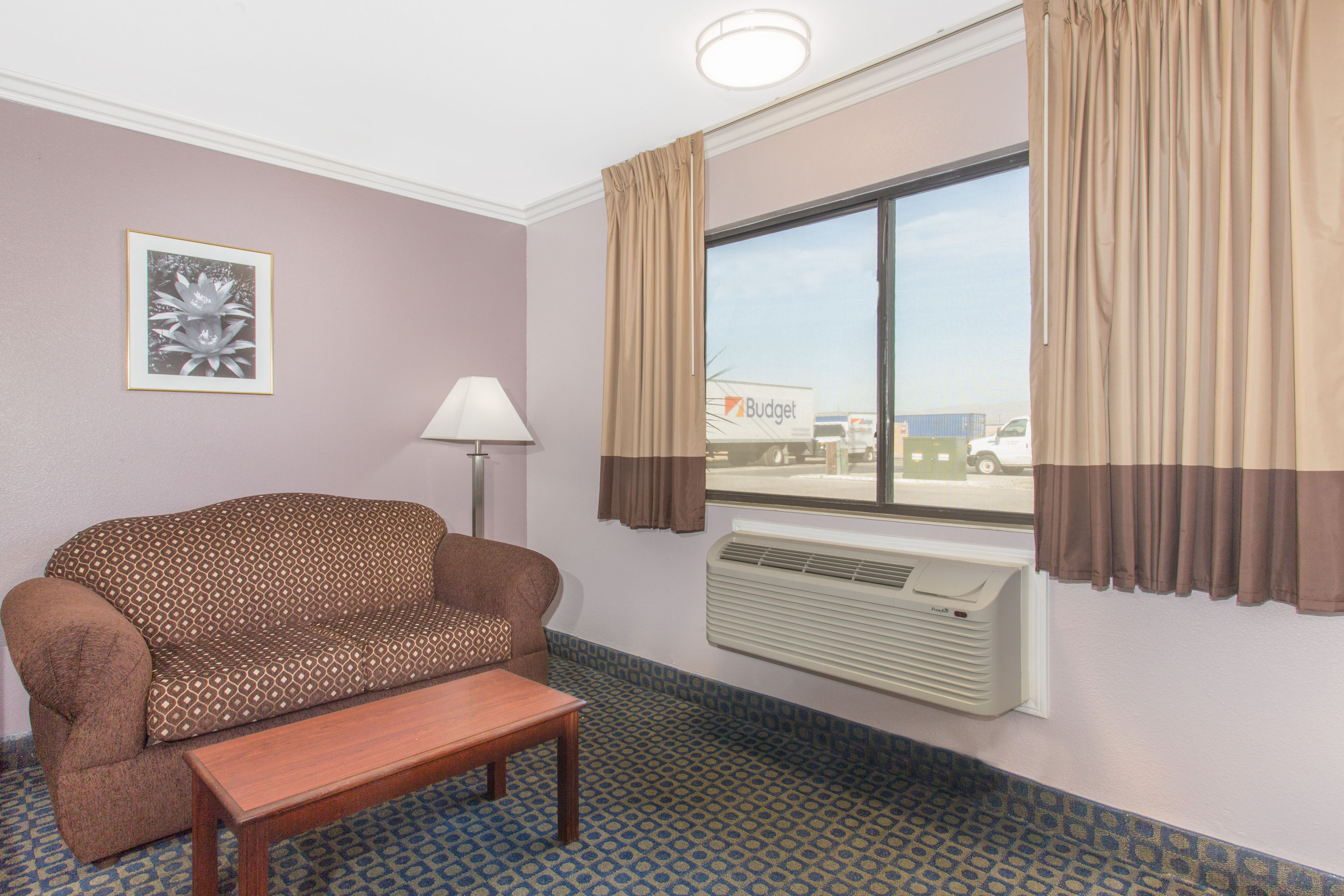 Guest room at the Days Inn by Wyndham Indio in Indio, California