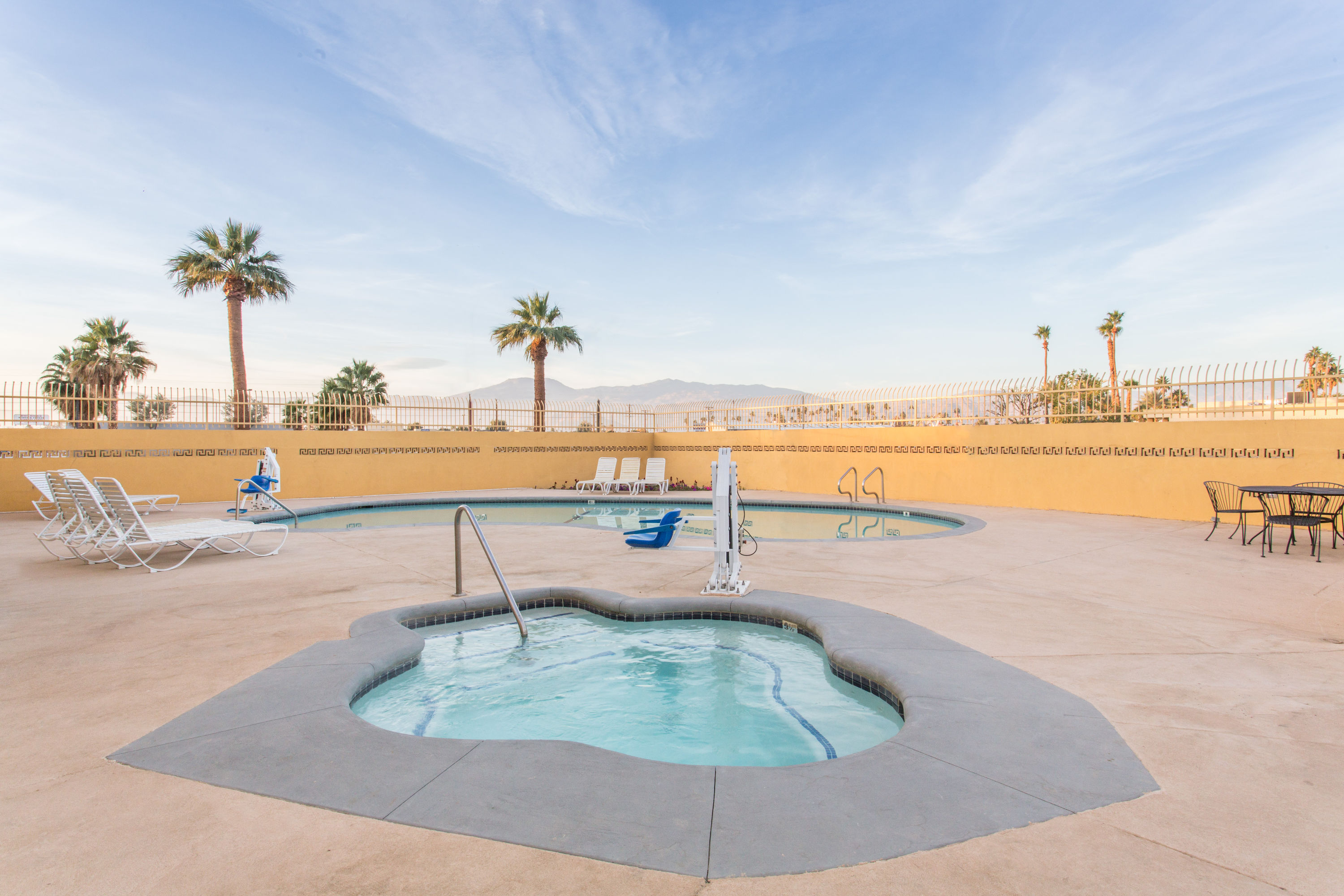 Hot tub at the Days Inn by Wyndham Indio in Indio, California