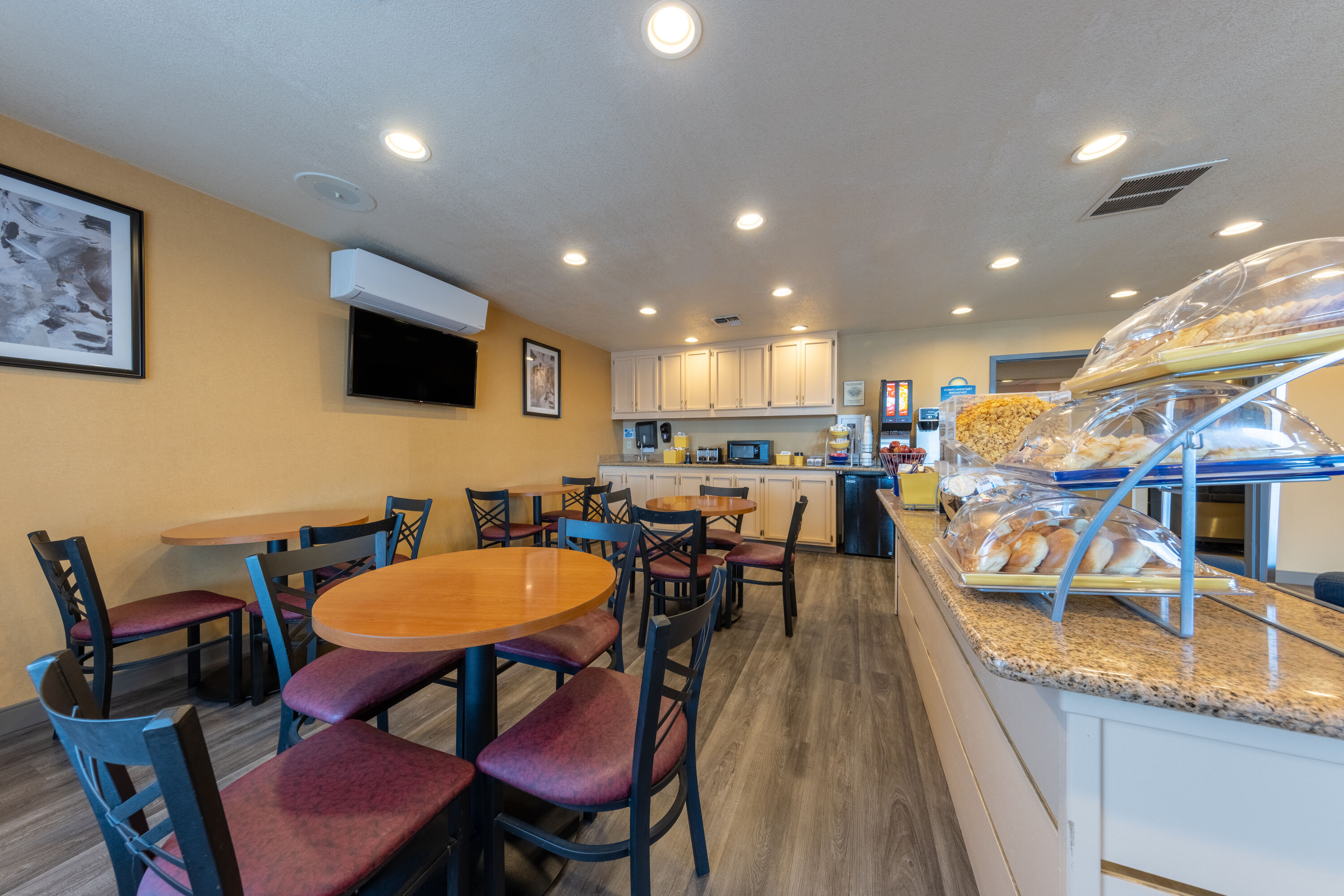 Free breakfast at Days Inn by Wyndham Lathrop in Lathrop, California
