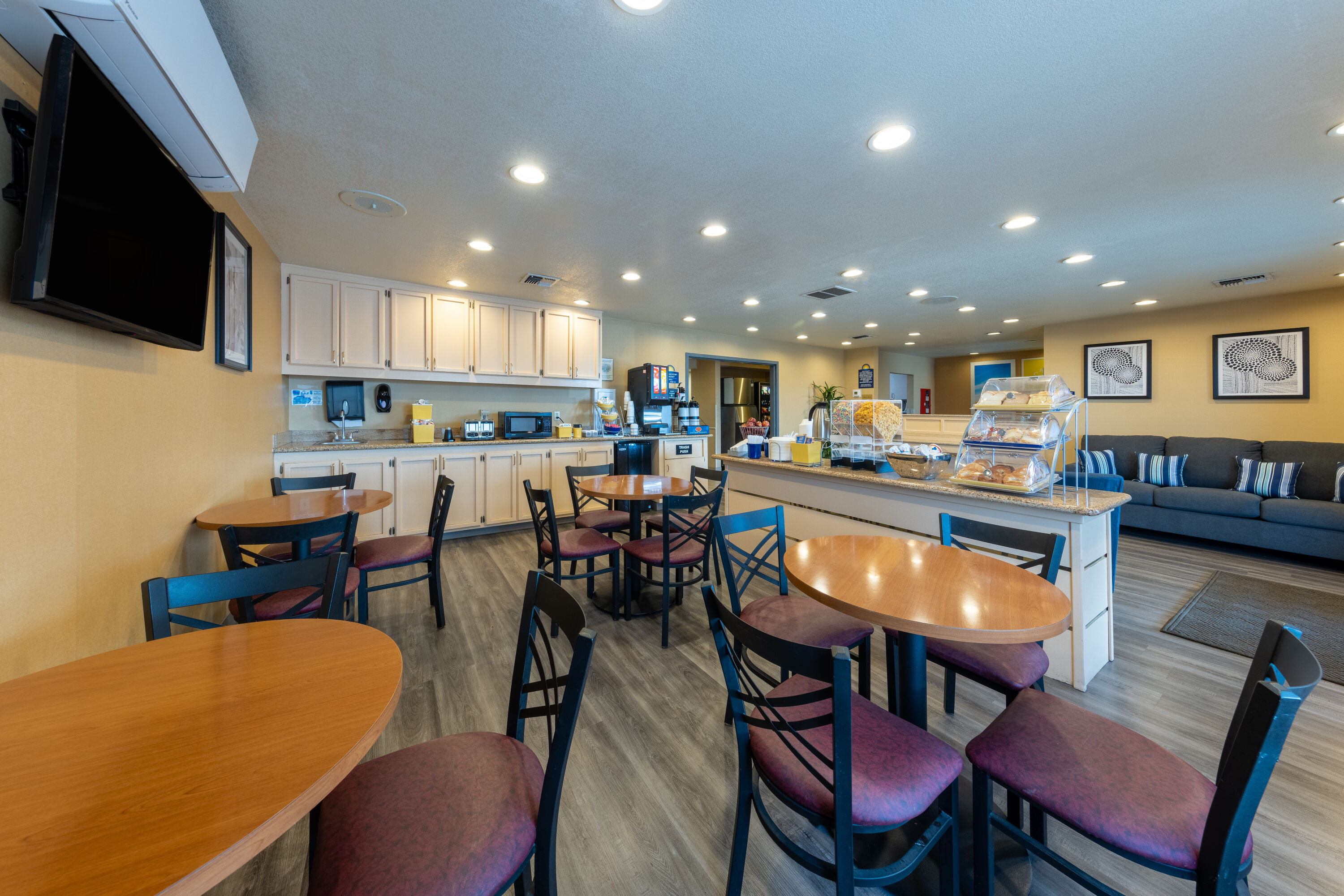 Free breakfast at Days Inn by Wyndham Lathrop in Lathrop, California