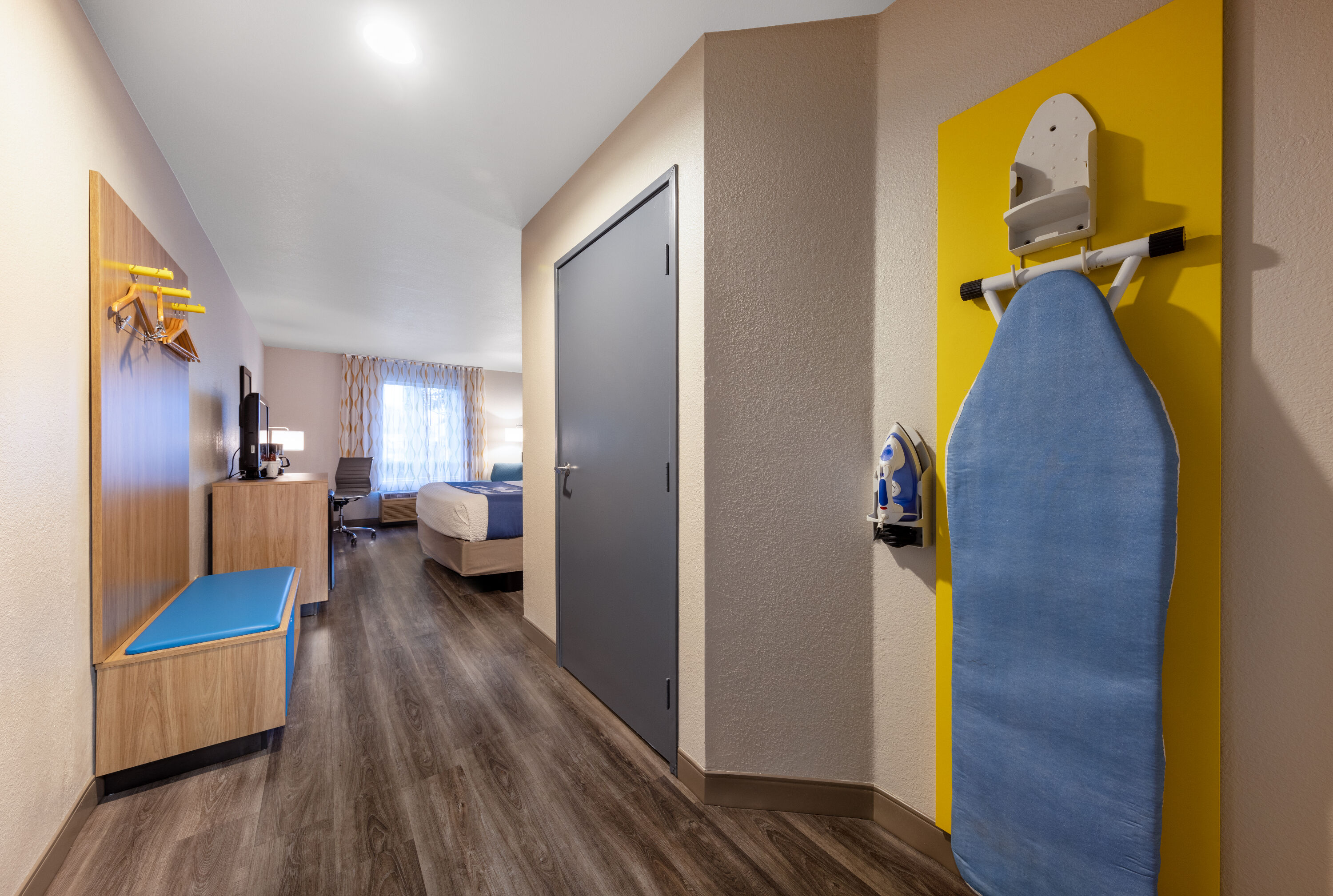 Guest room at the Days Inn by Wyndham Lathrop in Lathrop, California