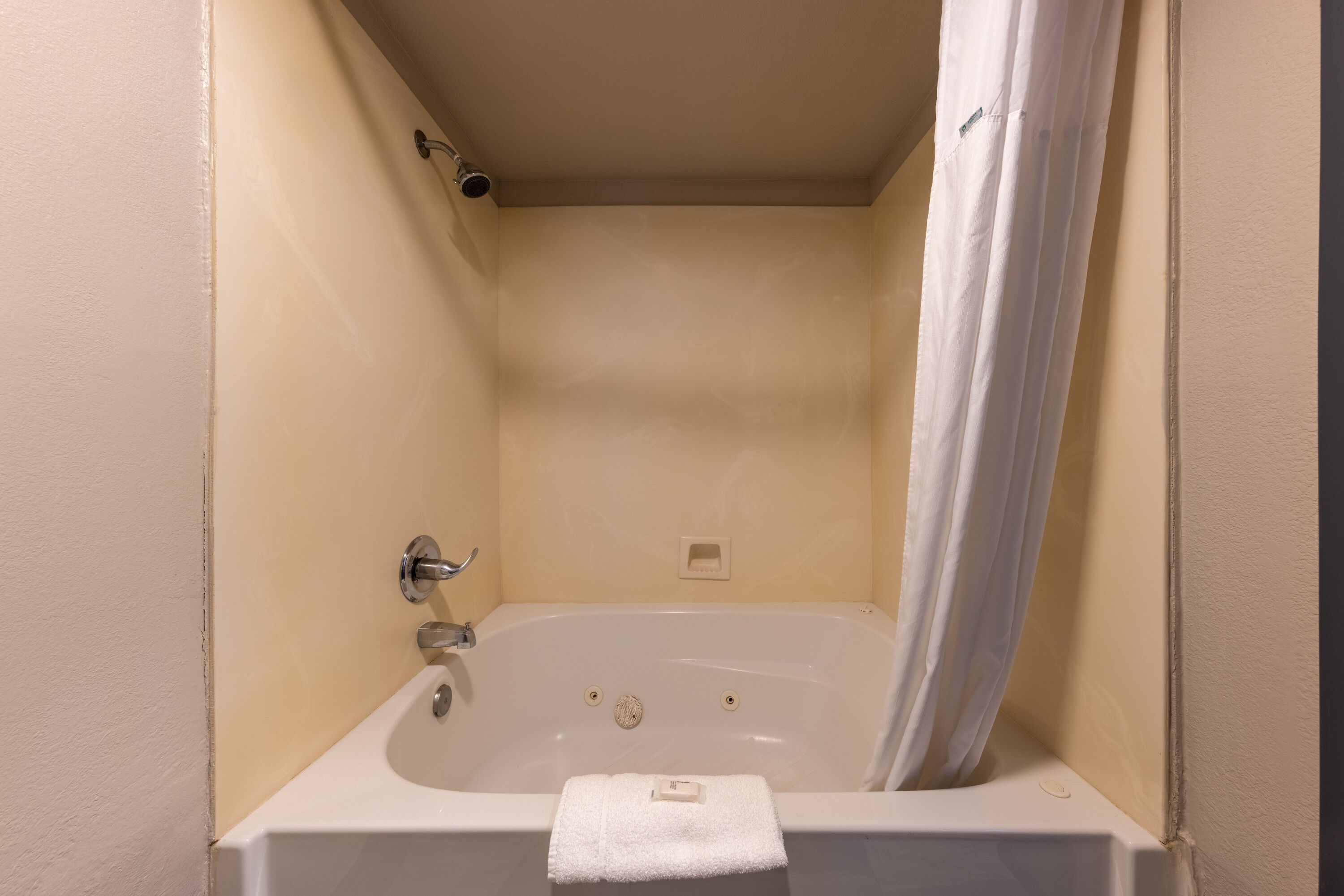 Guest room at the Days Inn by Wyndham Lathrop in Lathrop, California