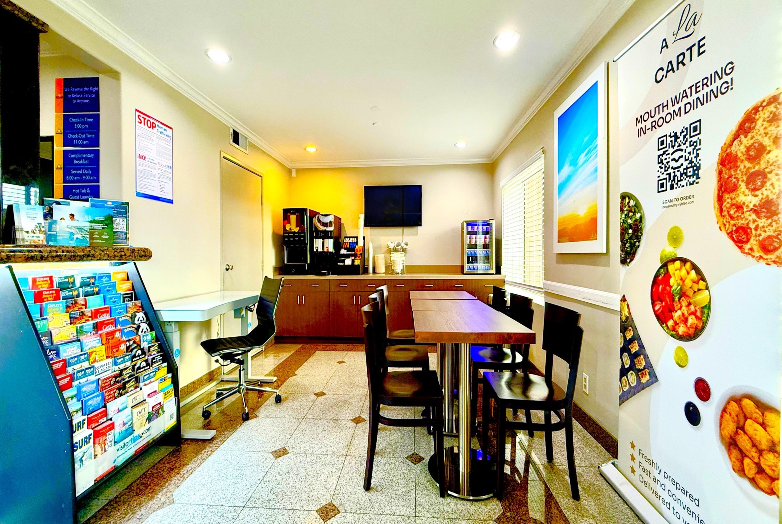 Free breakfast at Days Inn by Wyndham Los Angeles LAX/Redondo/Manhattan Beach in Lawndale, California