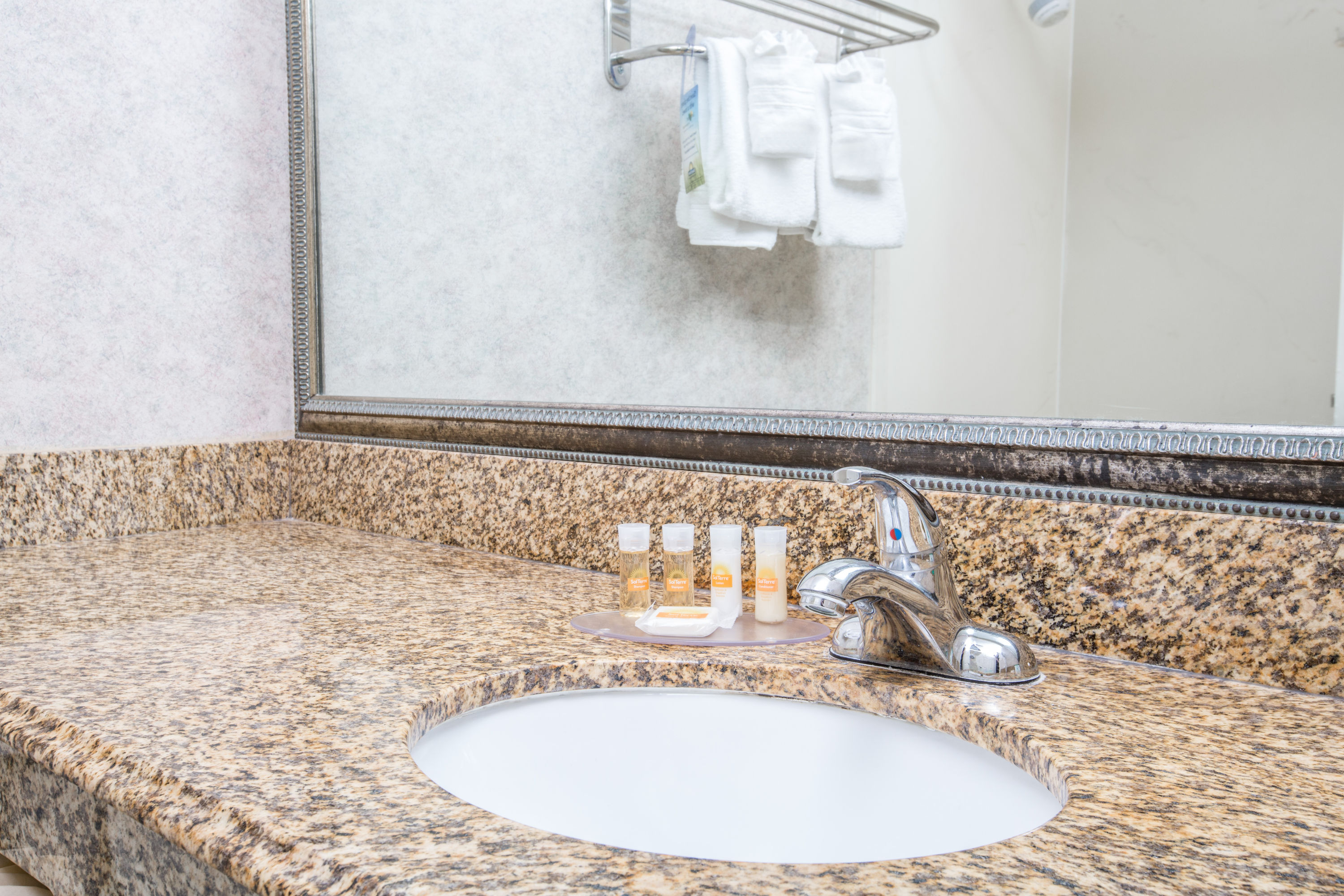 Guest room at the Days Inn by Wyndham Los Angeles Stadium Area/LAX in Los Angeles, California