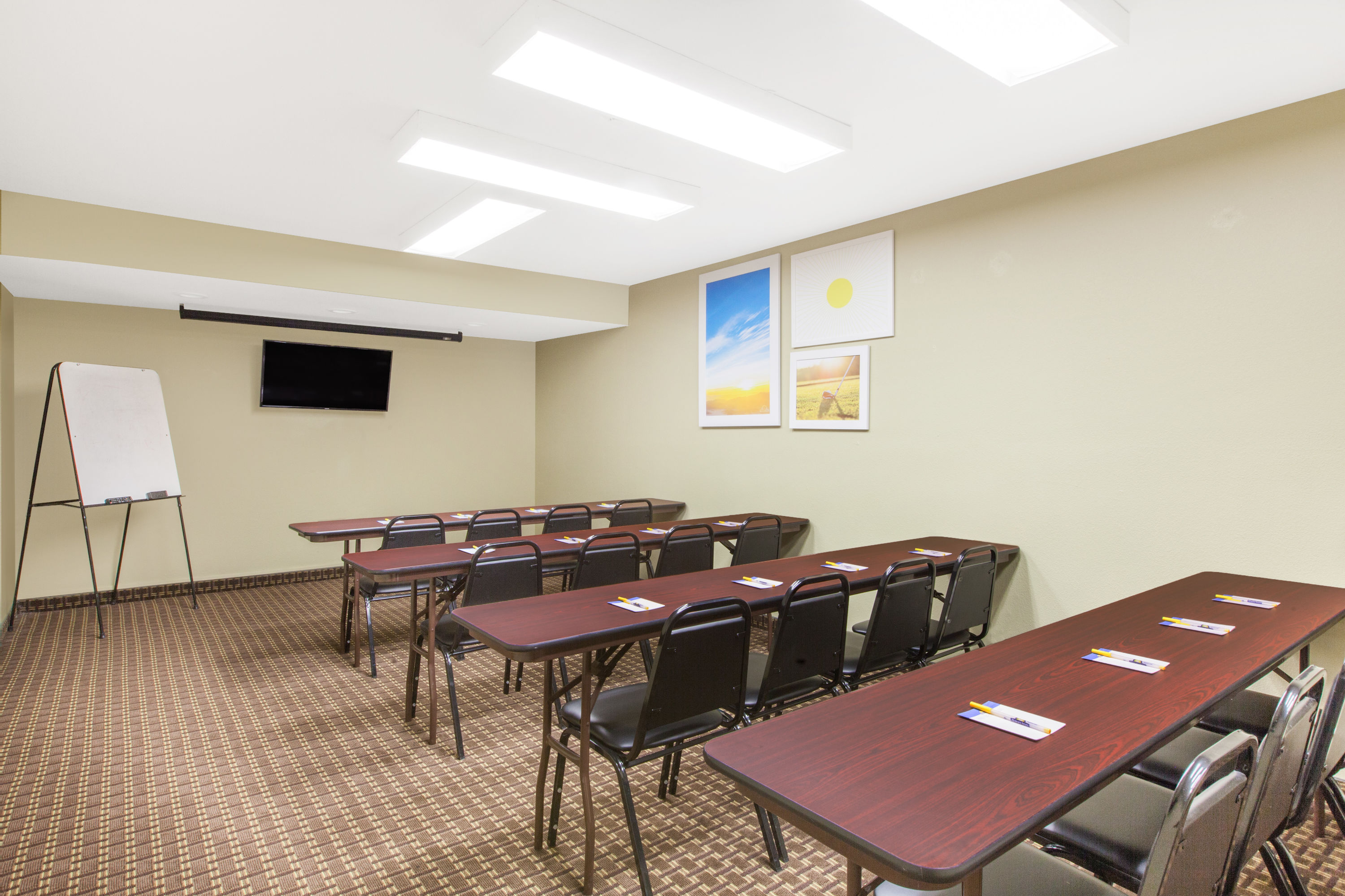 Meeting room at Days Inn by Wyndham San Jose Airport in Milpitas, California