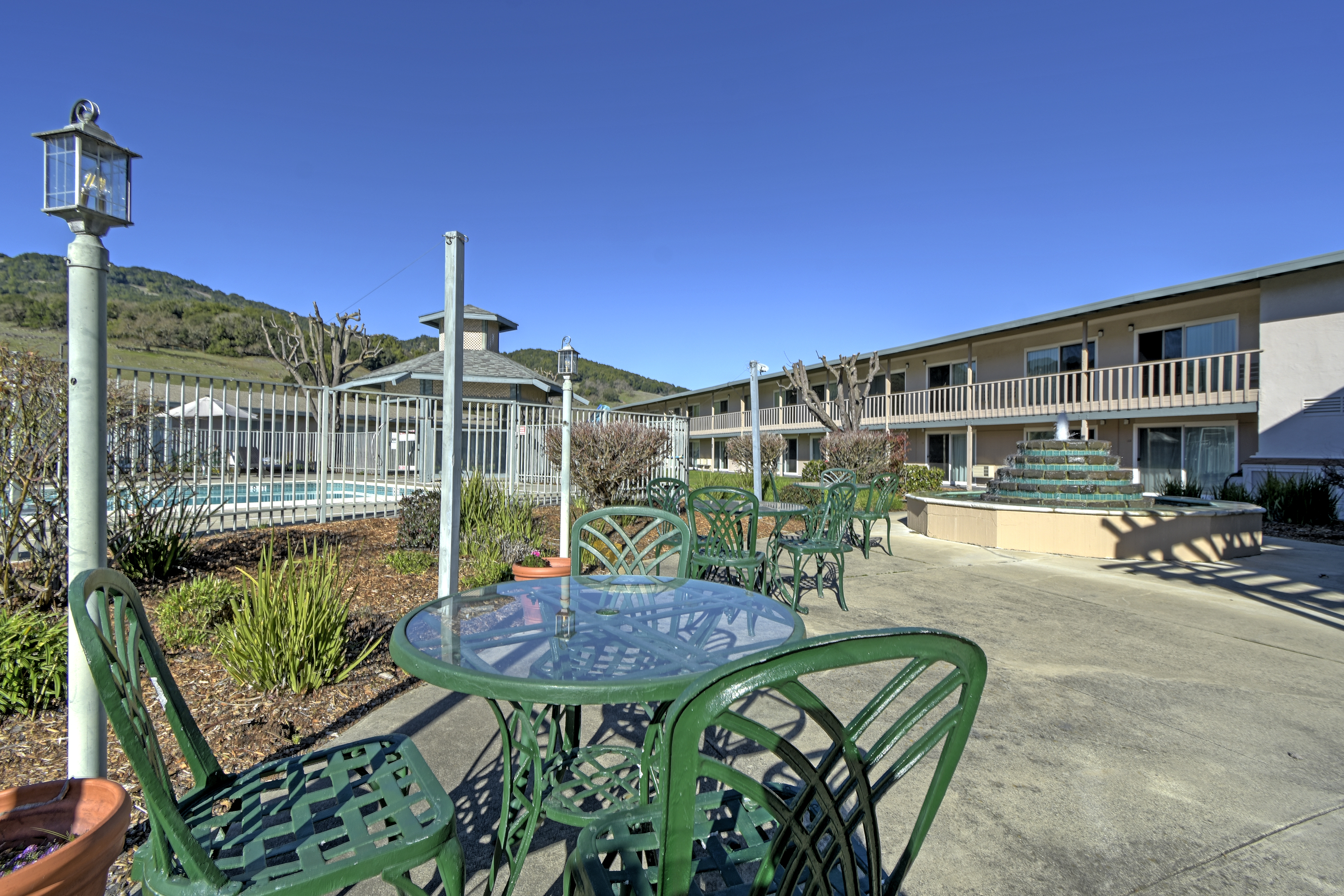 Courtyard at Days Inn by Wyndham Novato/San Francisco in Novato, California