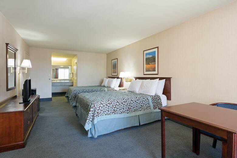 Guest room at the Days Inn Fontana / Rialto in Rialto, California
