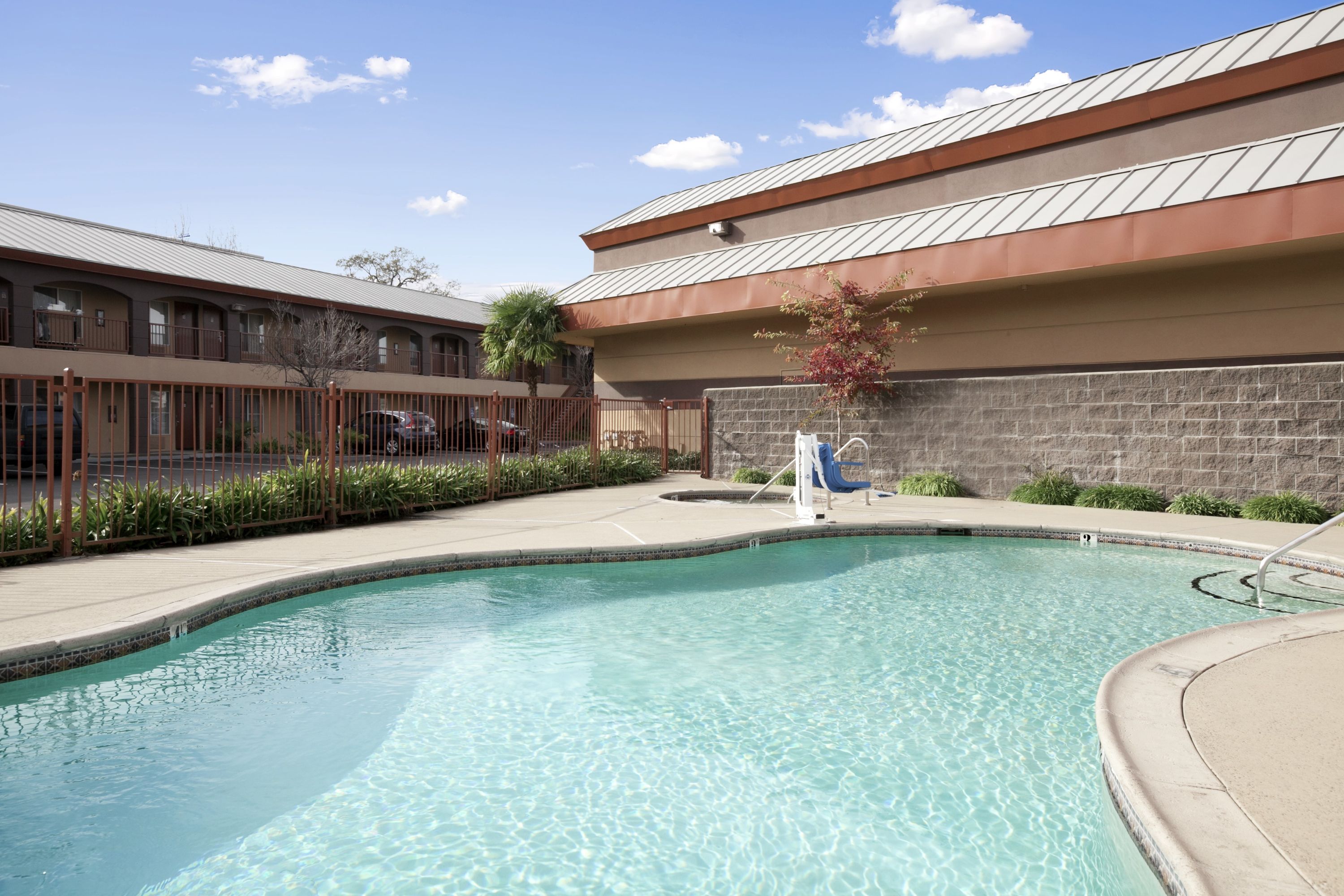 Pool at the Days Inn by Wyndham Rocklin/Sacramento in Rocklin, California