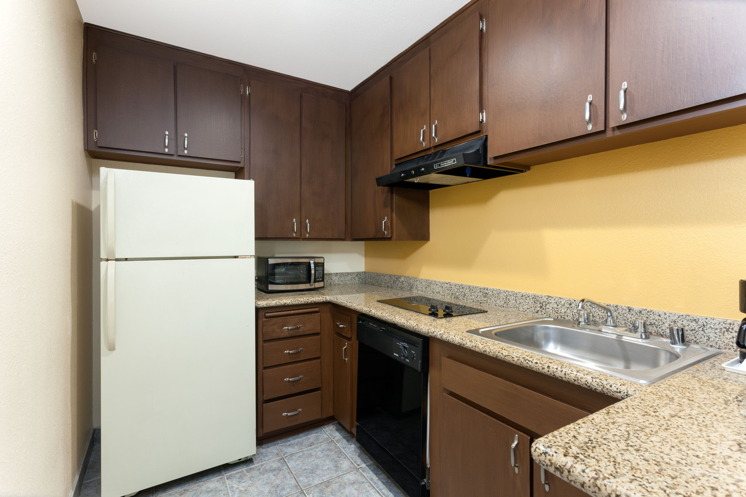 Days Inn by Wyndham Mission Valley/SDSU suite kitchen in San Diego, California