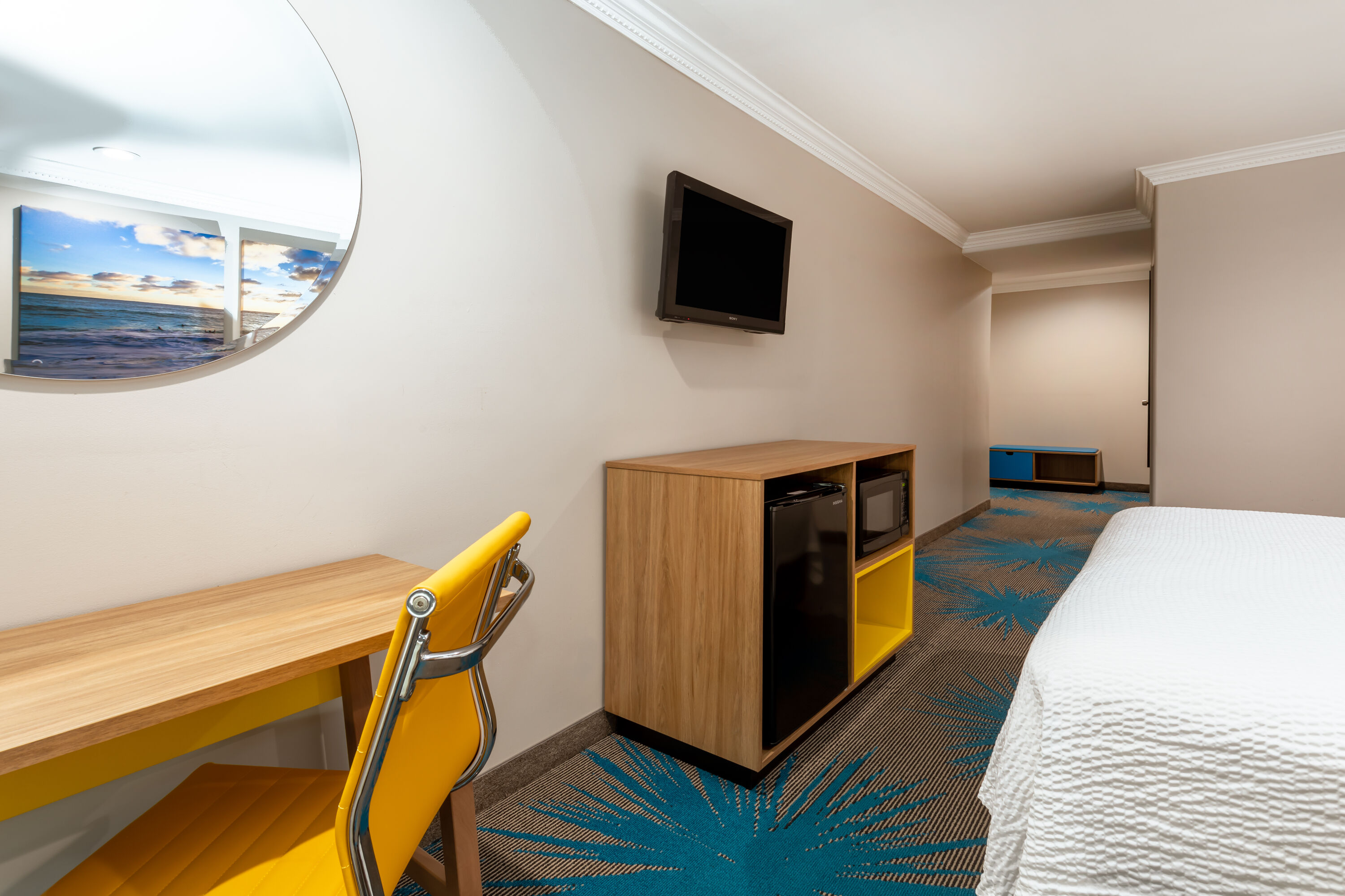 Guest room at the Days Inn by Wyndham Santa Monica in Santa Monica, California