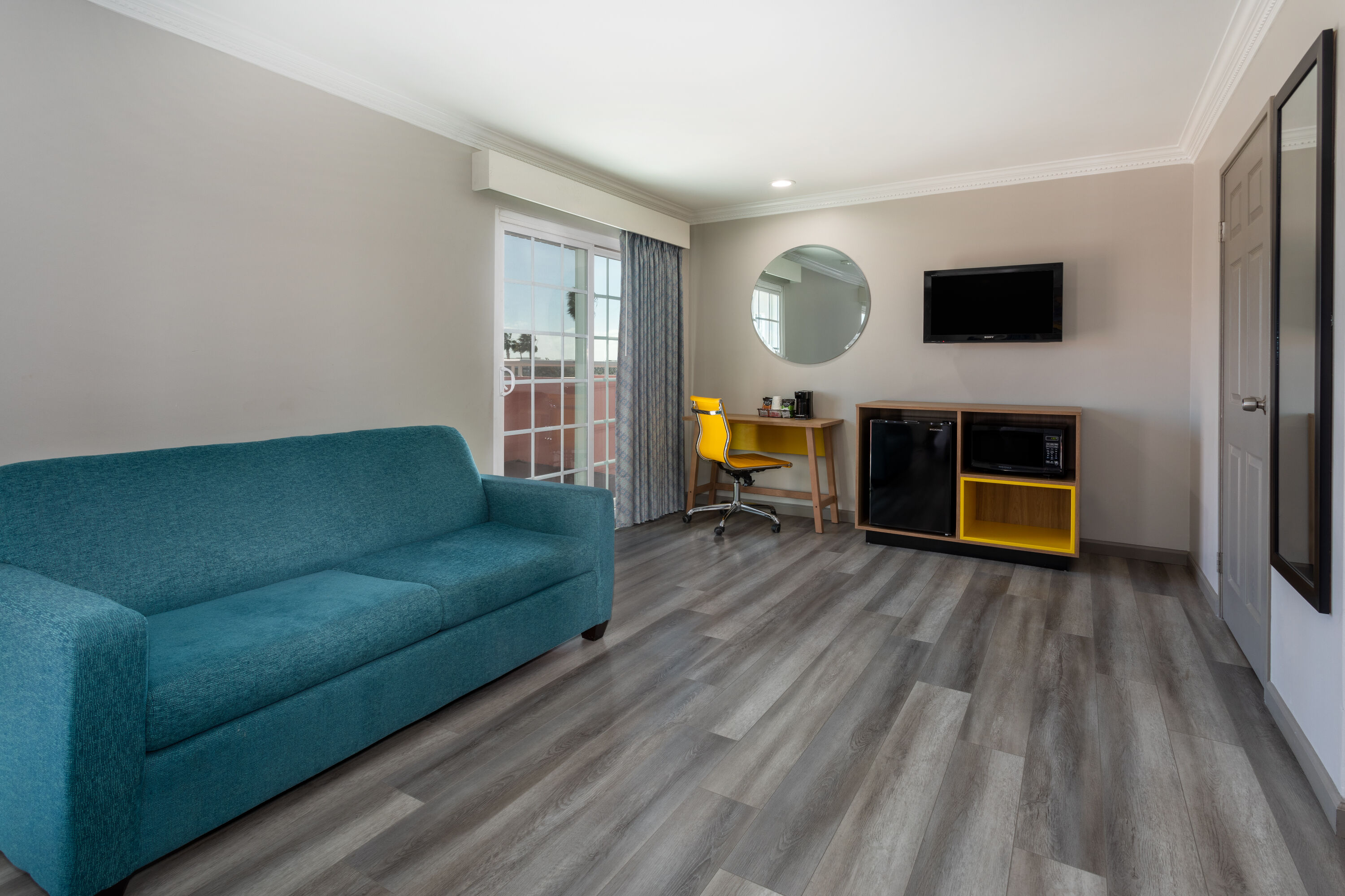 Guest room at the Days Inn by Wyndham Santa Monica in Santa Monica, California