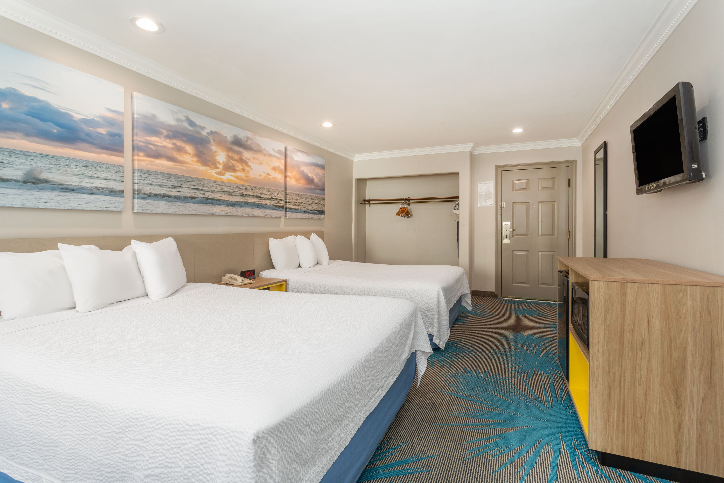 Guest room at the Days Inn by Wyndham Santa Monica in Santa Monica, California