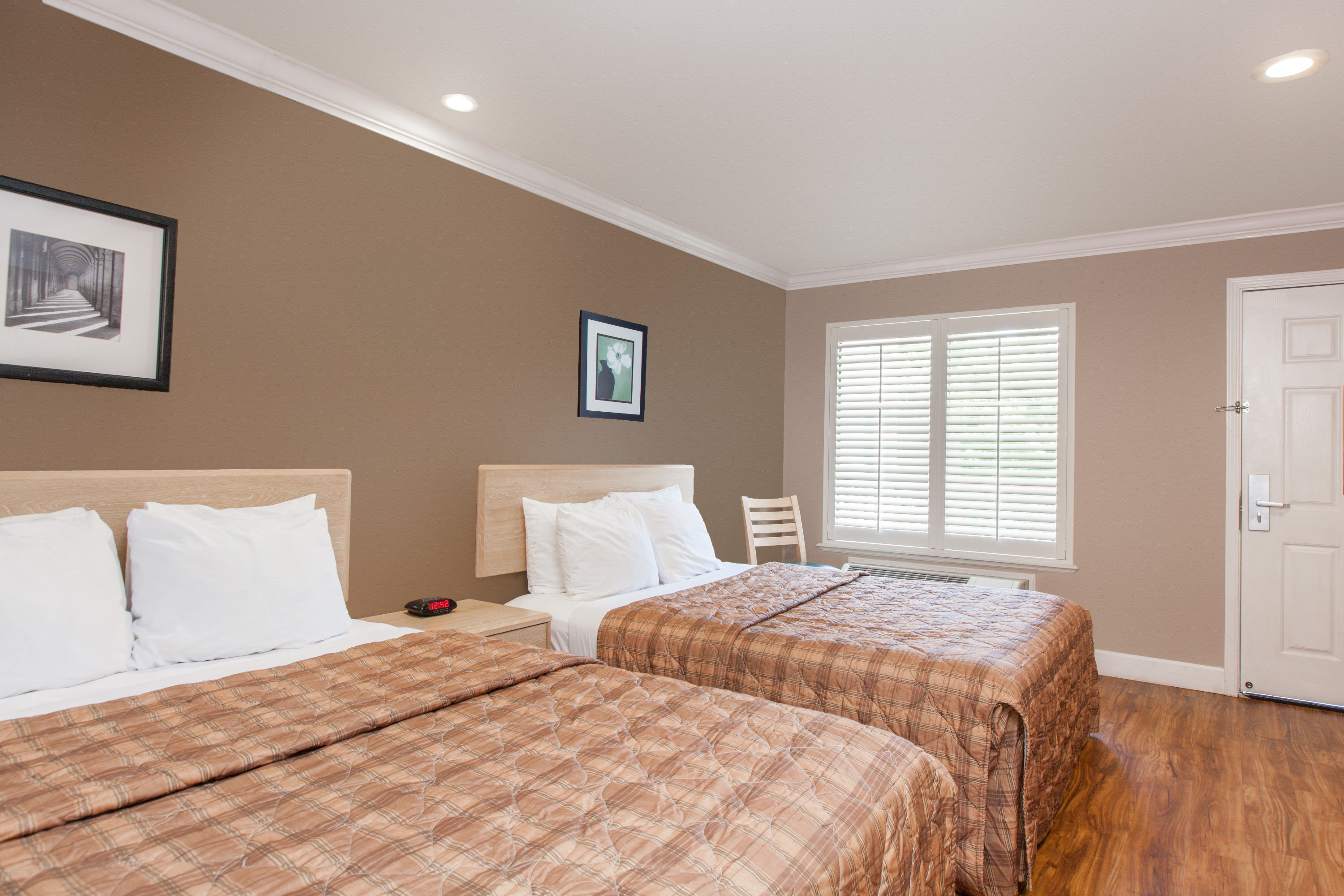 Guest room at the Days Inn by Wyndham San Francisco S/Oyster Point Airport in South San Francisco, California