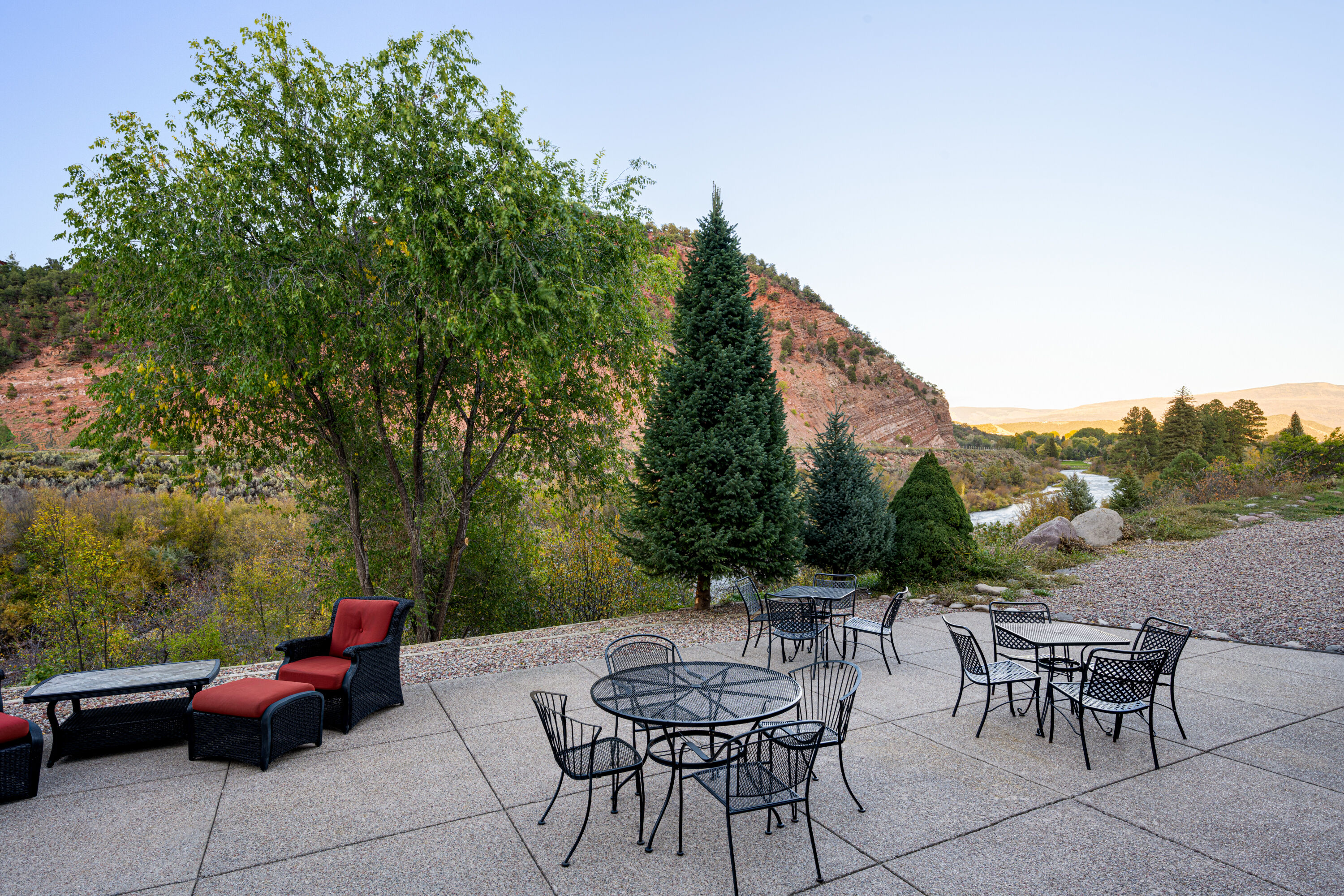 Bar patio at Days Inn by Wyndham Carbondale in Carbondale, Colorado
