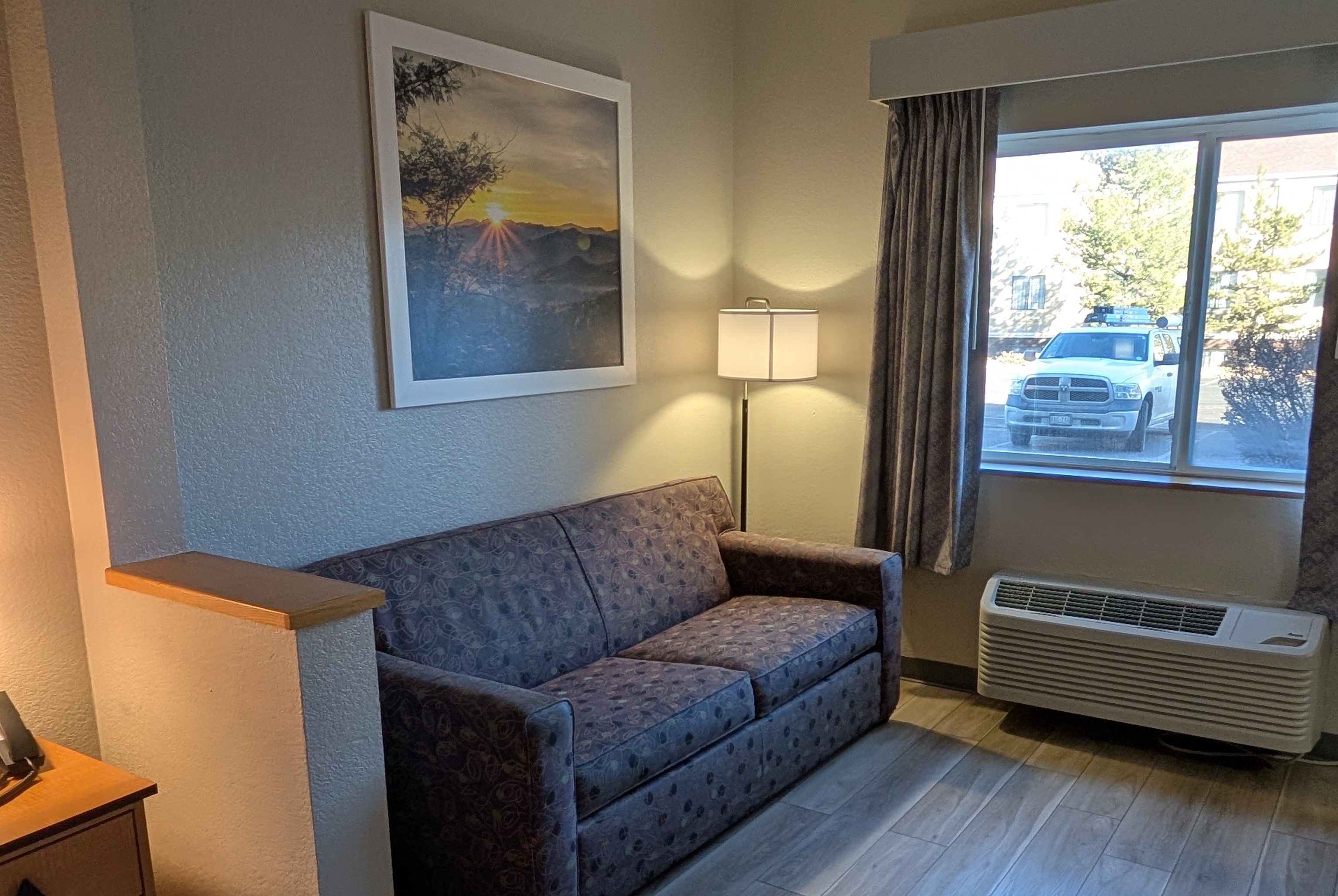 Guest room at the Days Inn & Suites by Wyndham Castle Rock in Castle Rock, Colorado